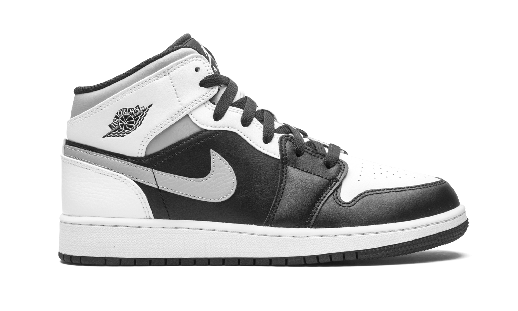 Air Jordan 1 Mid GS White Shadow 554725 073