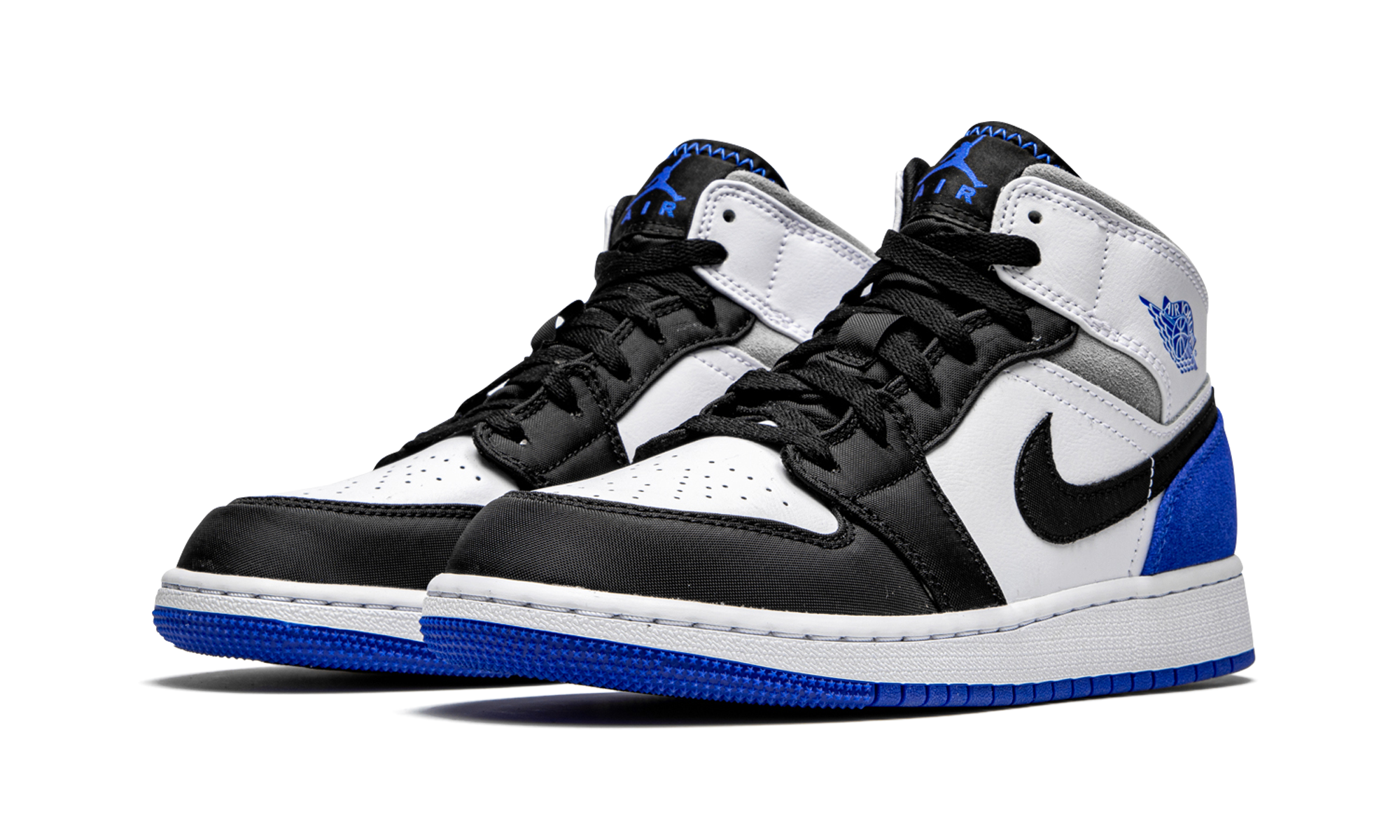Air Jordan 1 Mid GS Royal White BQ6931 102