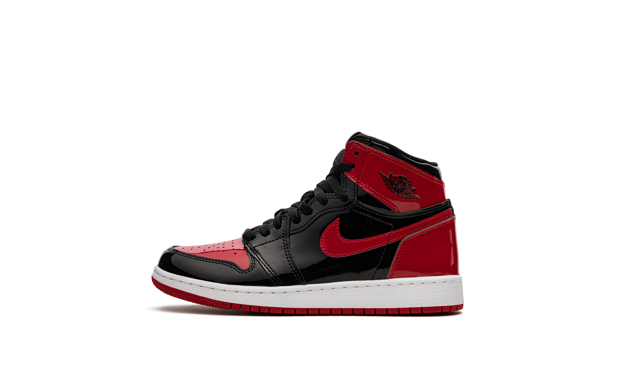 Air Jordan 1 Retro High OG GS Patent Bred 575441 063