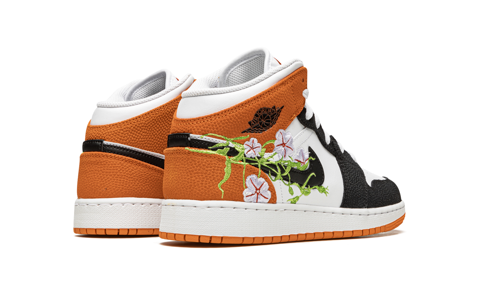Air Jordan 1 Mid GS Basketball Blossom DQ8390 100