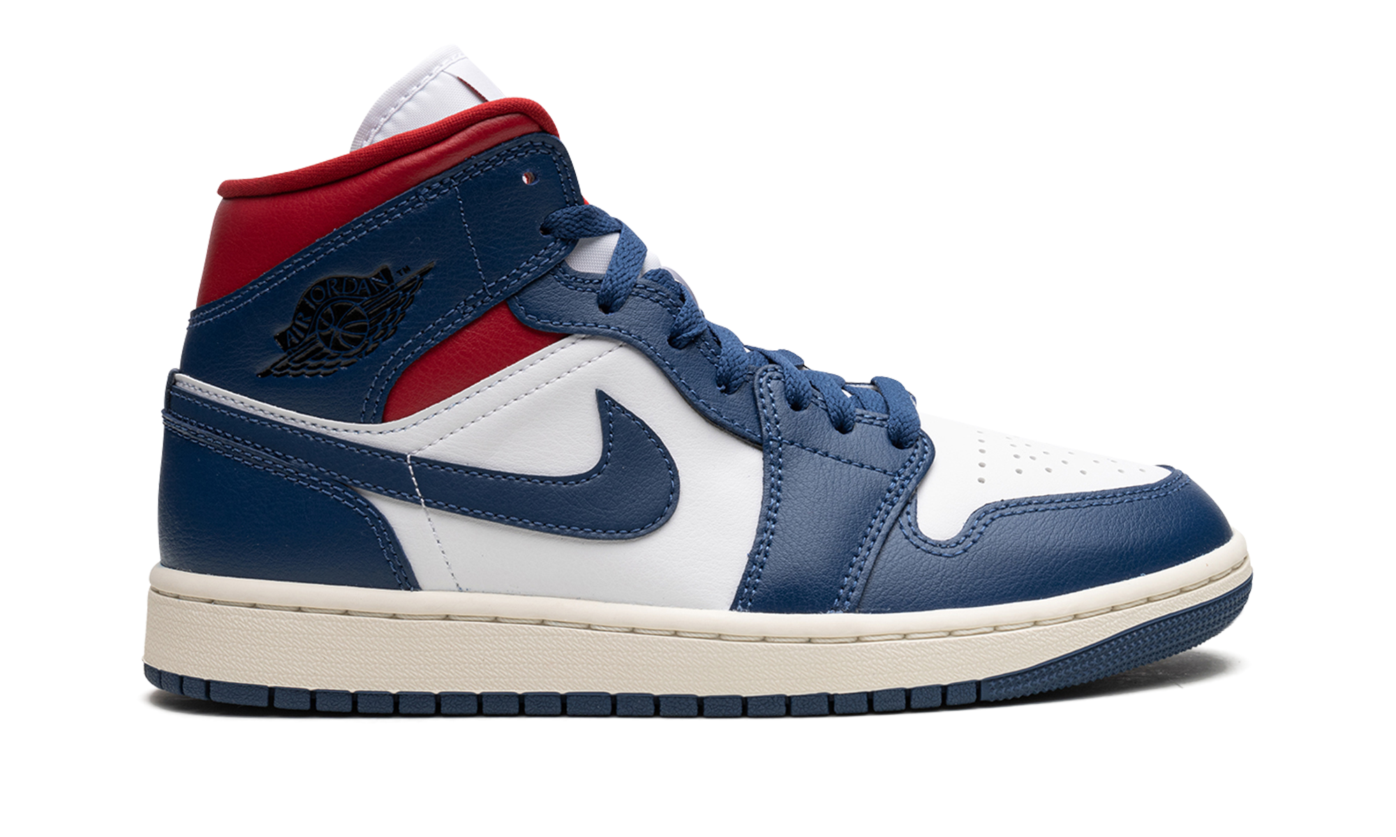 AIR JORDAN 1 MID WMNS Blue / Red BQ6472 146