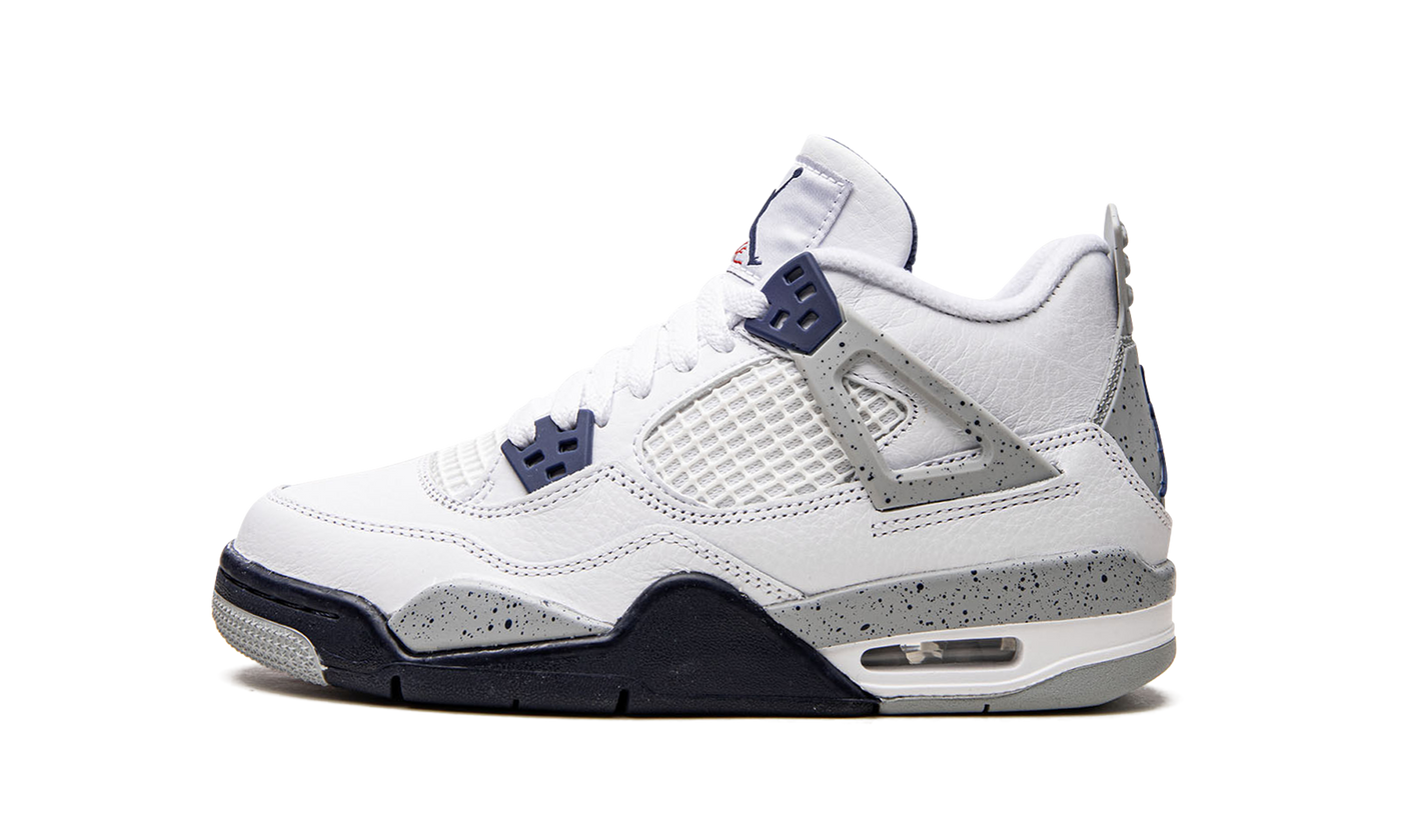 Air Jordan 4 Retro GS Midnight Navy 408452 140