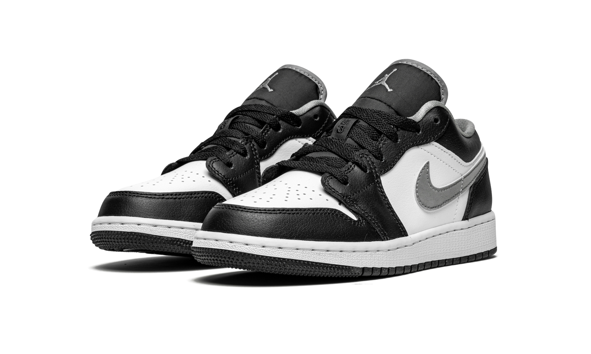 Air Jordan 1 Low GS Black / Grey / White 553560 040