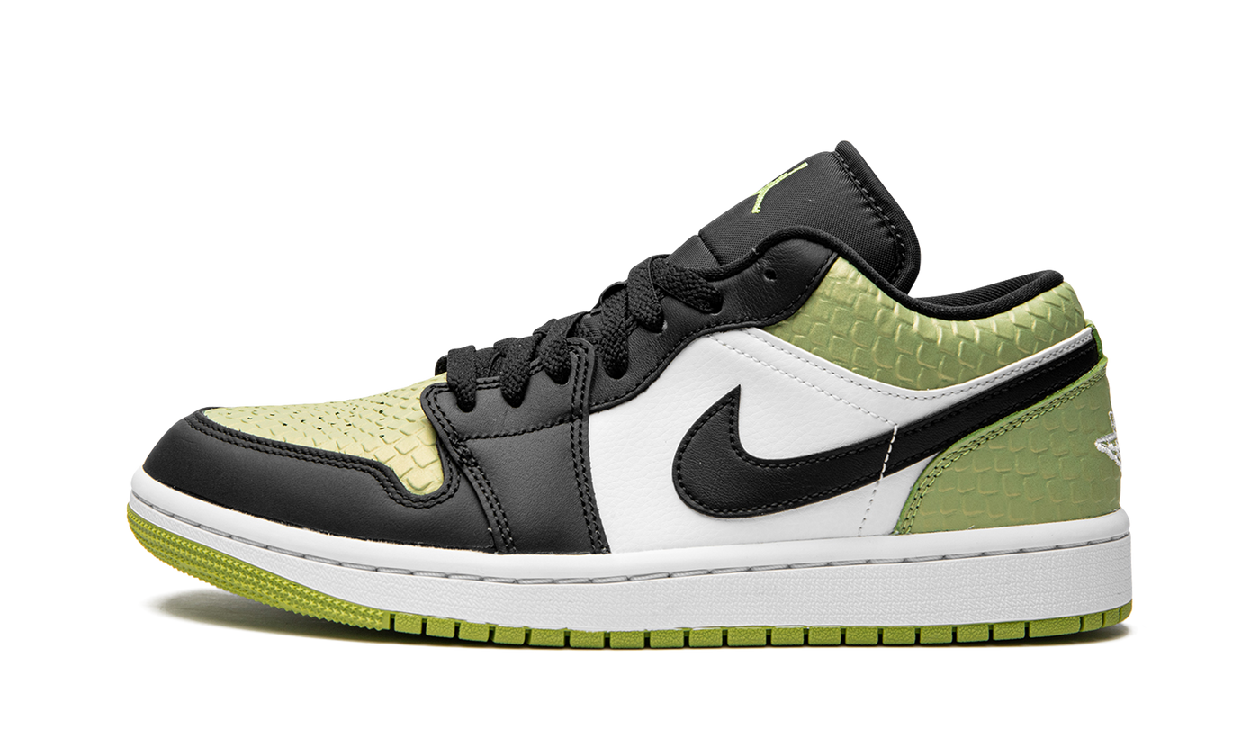 AIR JORDAN 1 LO SE WMNS Vivid Green Snakeskin DX4446 301