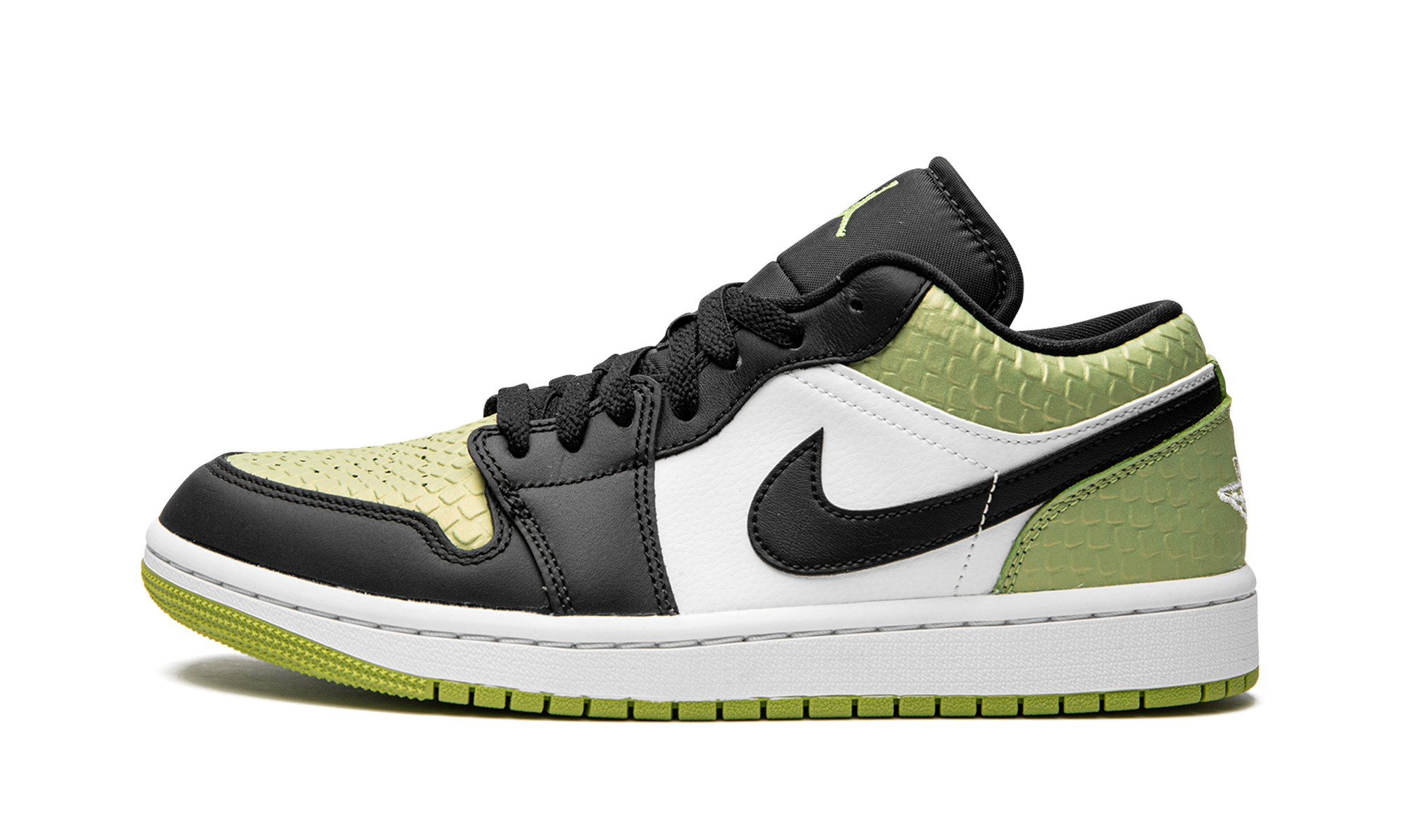 AIR JORDAN 1 LO SE WMNS Vivid Green Snakeskin DX4446 301