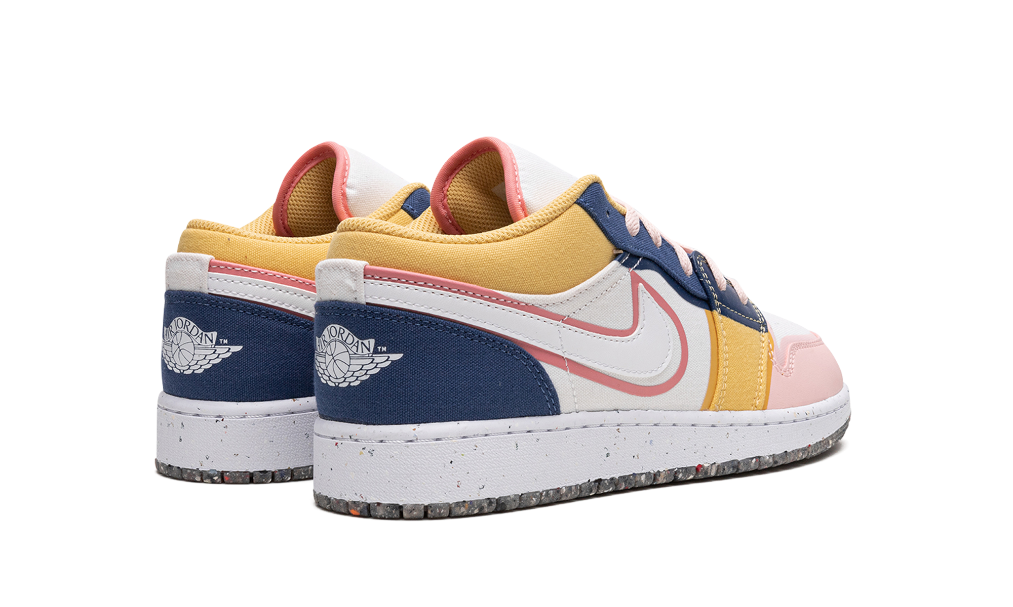 Air Jordan 1 Low SE GS Multicolor Canvas DV1323 100