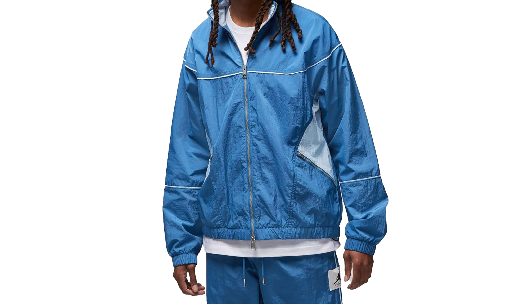 Air Jordan Essentials Flight Track Jacket Blue DV7624 485