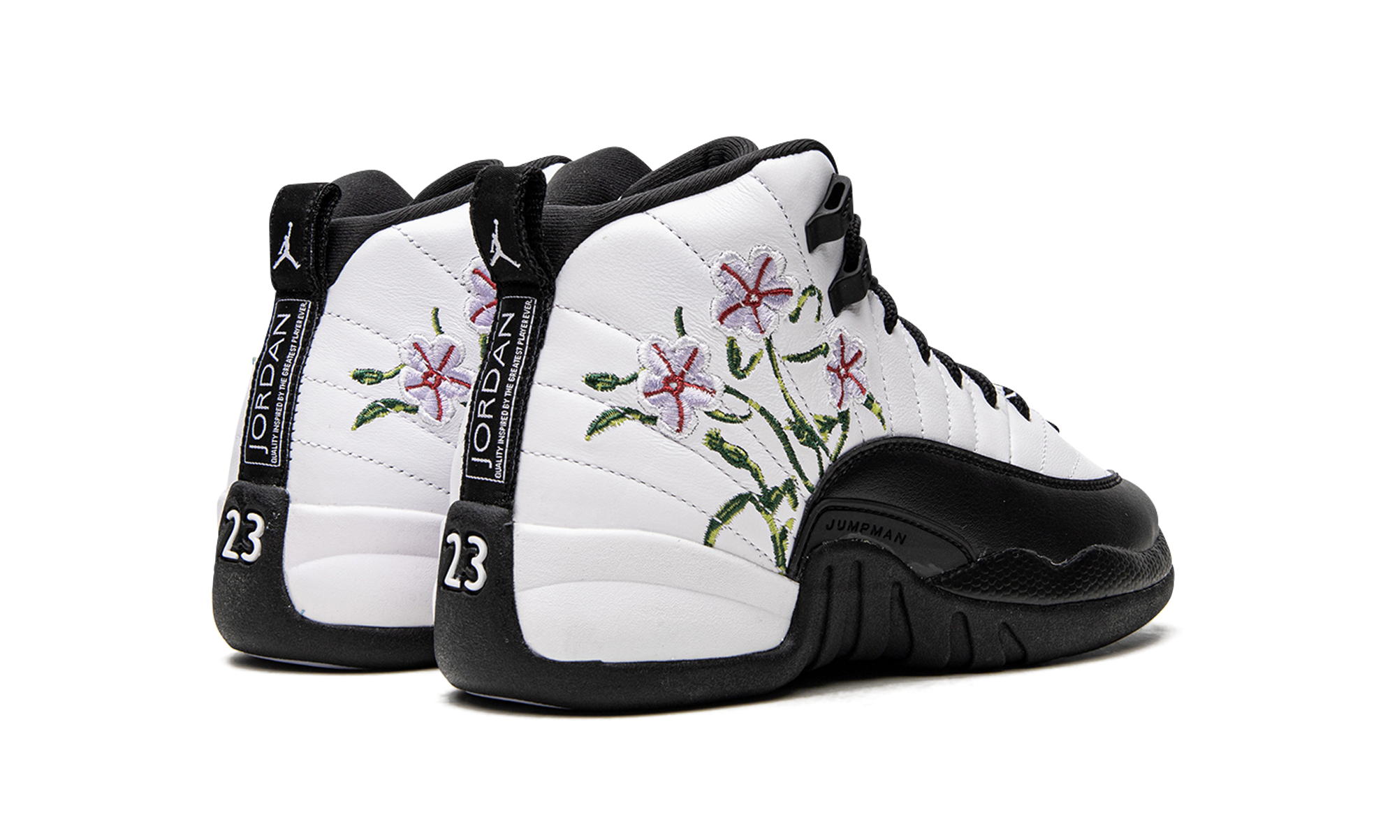 Air Jordan 12 GS Floral DR6956 100