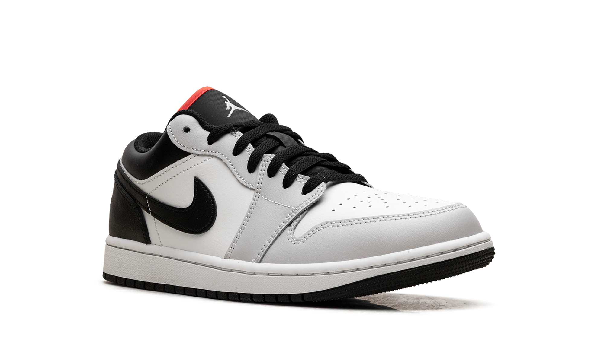 Air Jordan 1 Low Neutral Grey / Infrared 553558 045