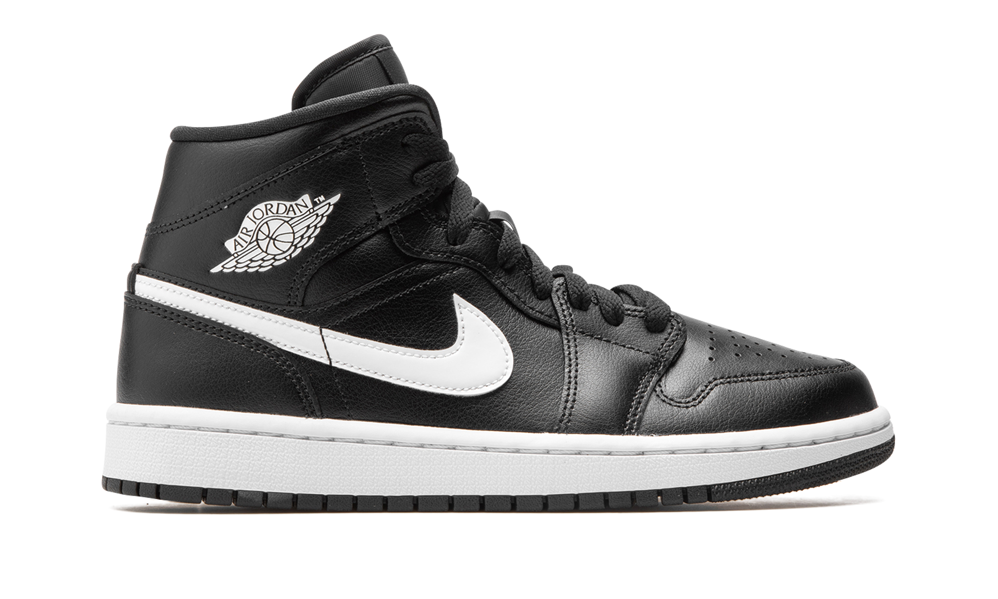 AIR JORDAN 1 MID WMNS Black / White DV0991 001