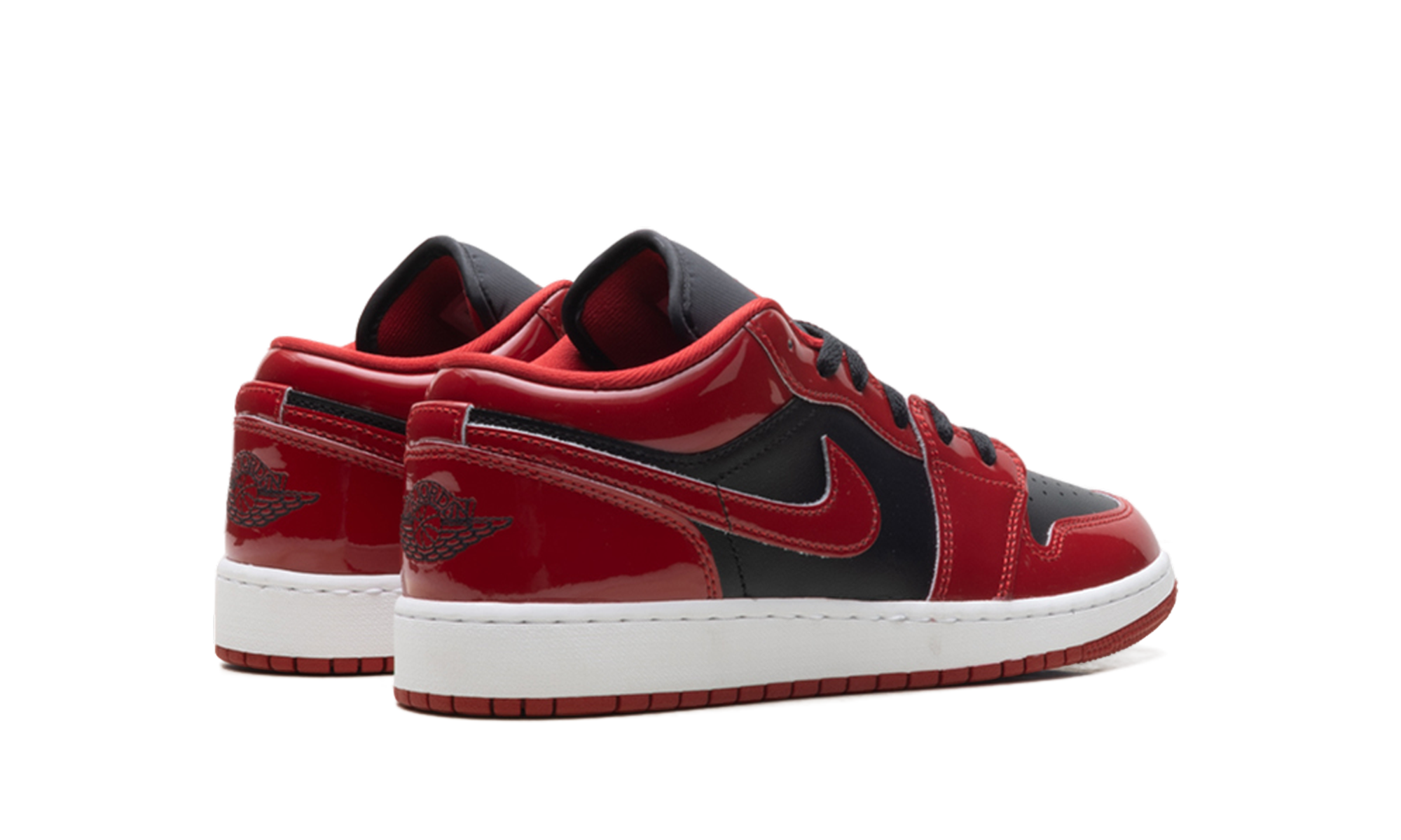 Air Jordan 1 Low SE GS Patent Bred HV4396 006