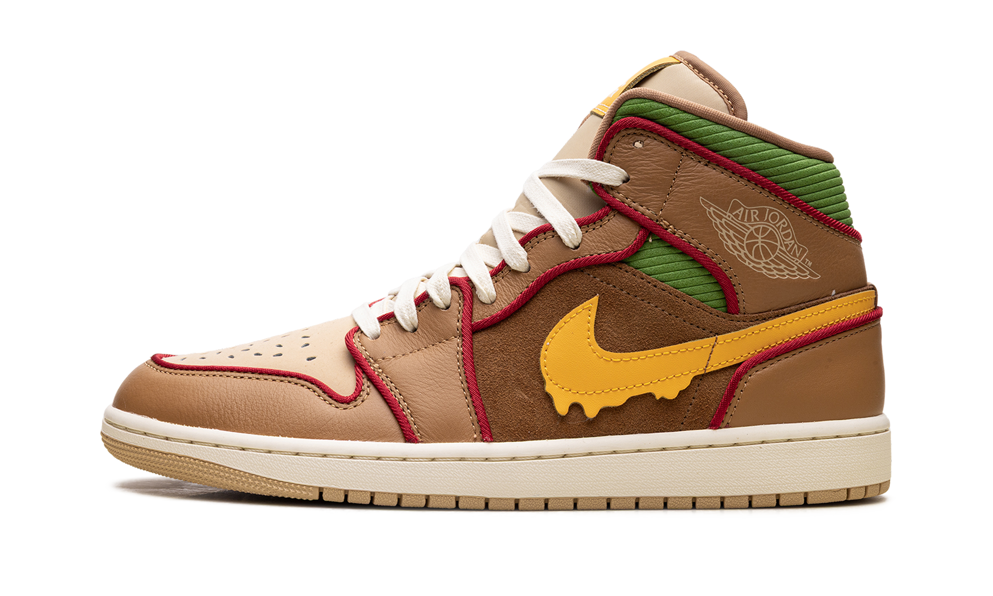 Jordan 1 Mid SE Cheeseburger IB7403 224