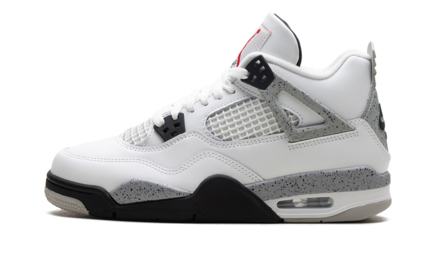 Air Jordan 4 Retro GS White Cement IB4171 100