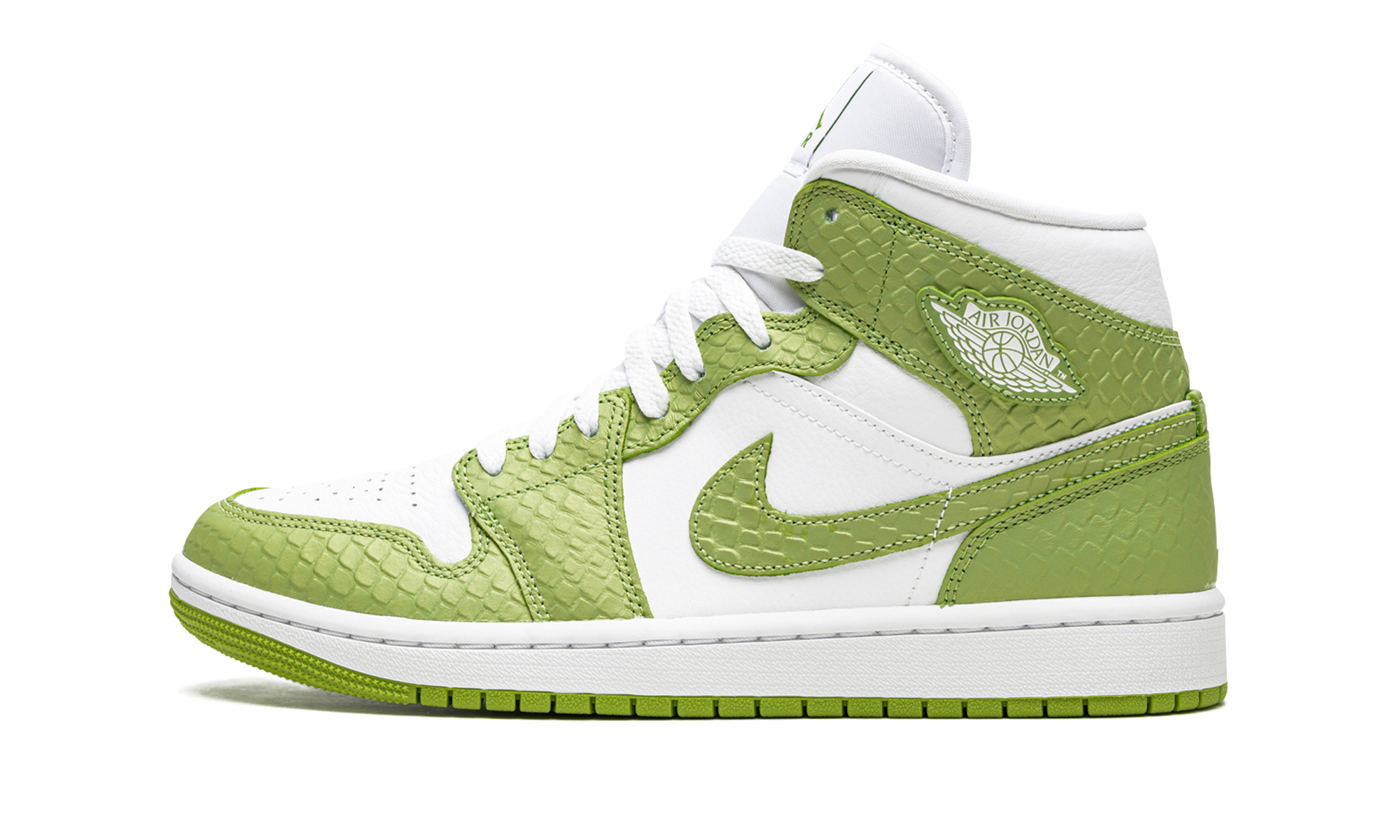 AIR JORDAN 1 MID SE WMNS Green Python DV2959 113