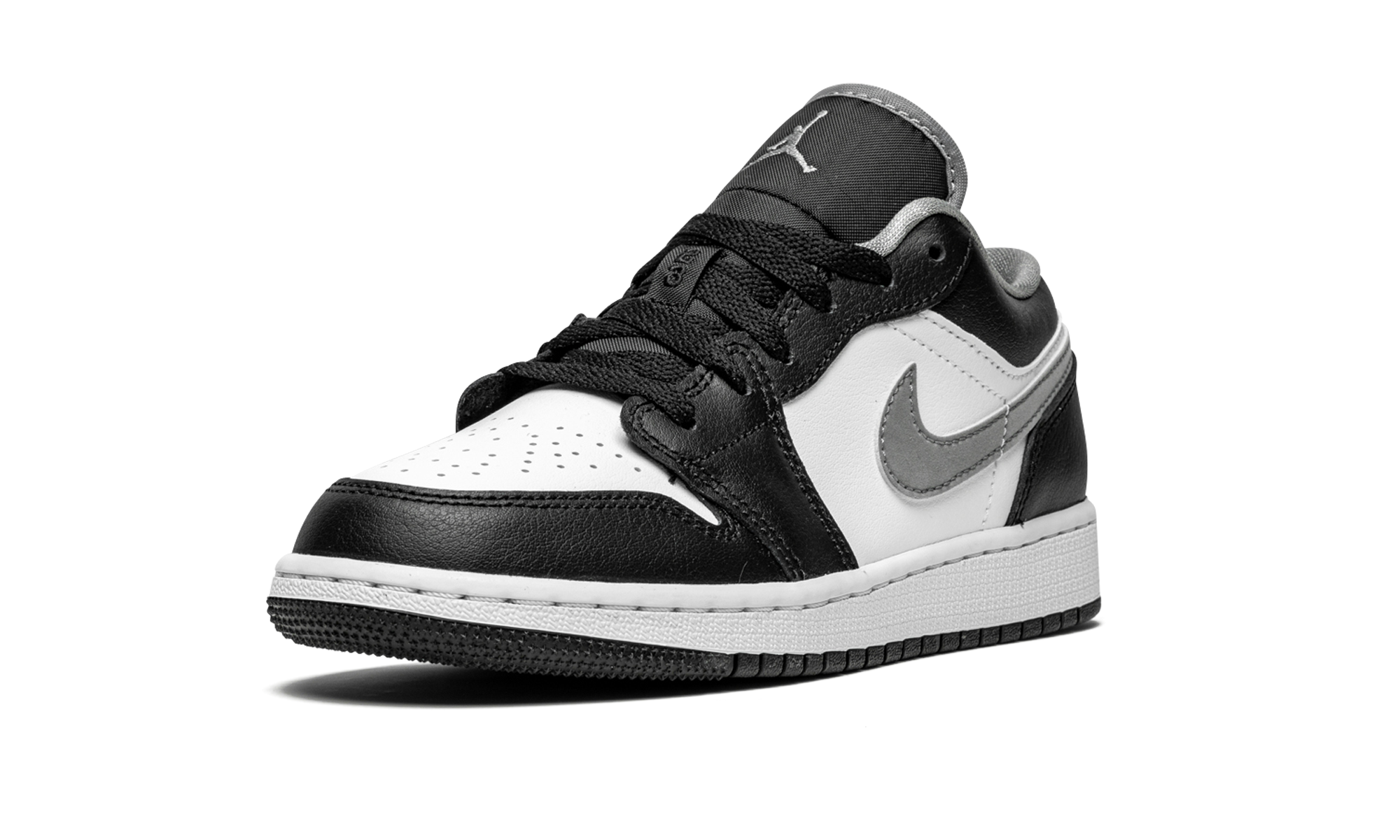 Air Jordan 1 Low GS Black / Grey / White 553560 040