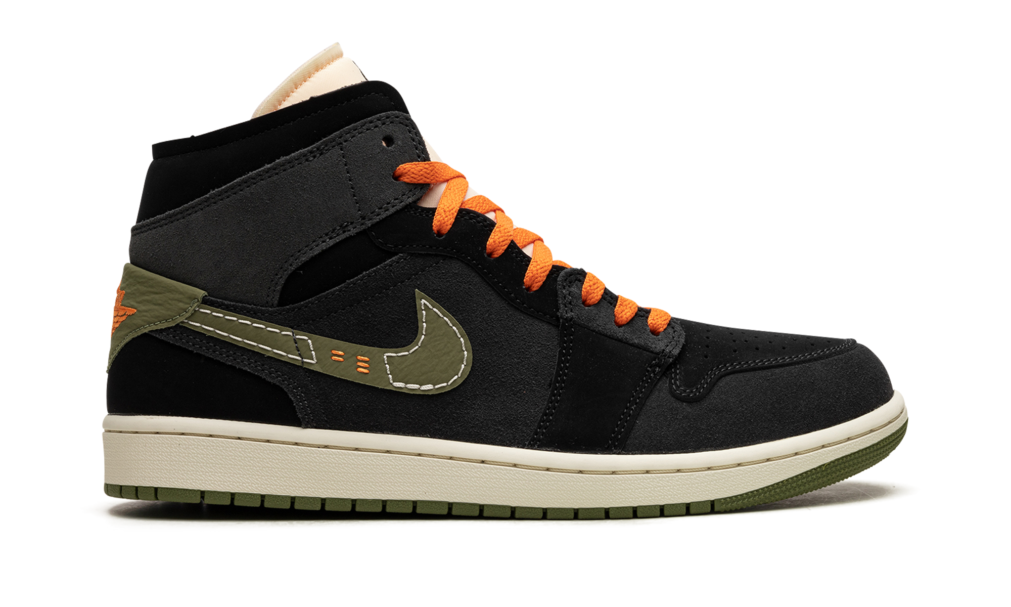 Air Jordan 1 Mid SE Craft Anthracite Light Olive FD6817 003