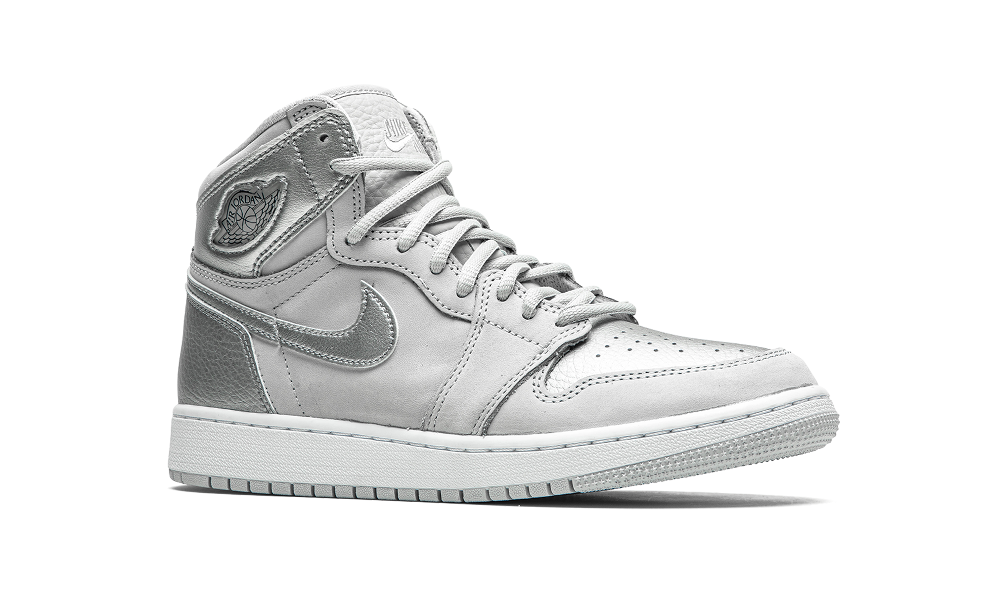 Air Jordan 1 High OG GS Co.JP - Metallic Silver 575441 029