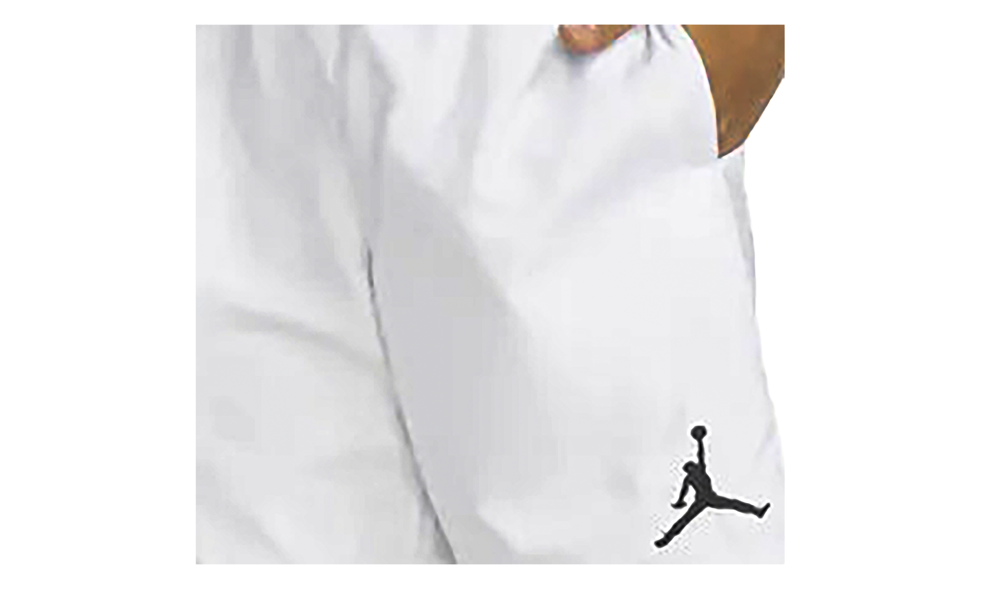 AIR JORDAN JUMPMAN WOVEN PLAY SHORTS White / Black 95B466 001