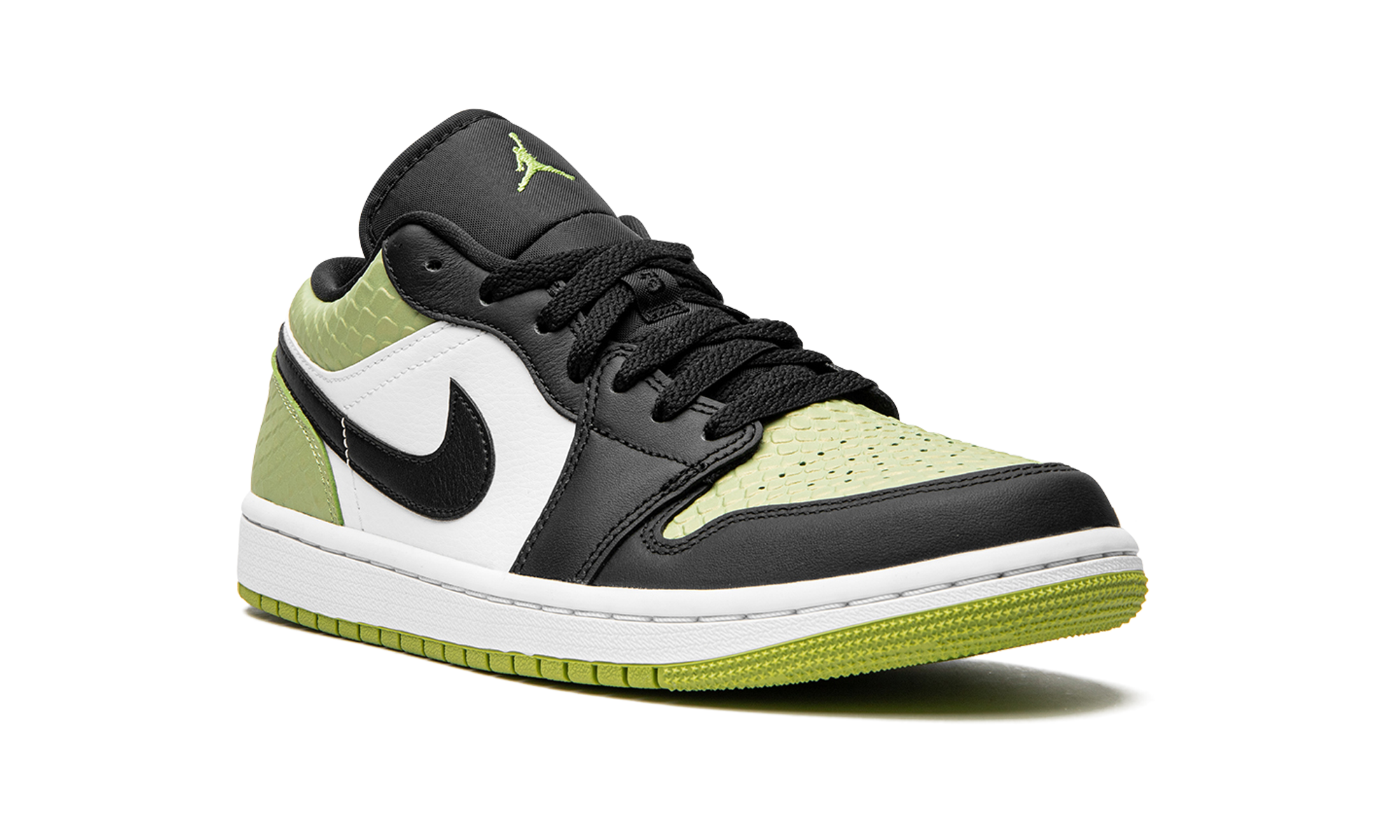 AIR JORDAN 1 LO SE WMNS Vivid Green Snakeskin DX4446 301