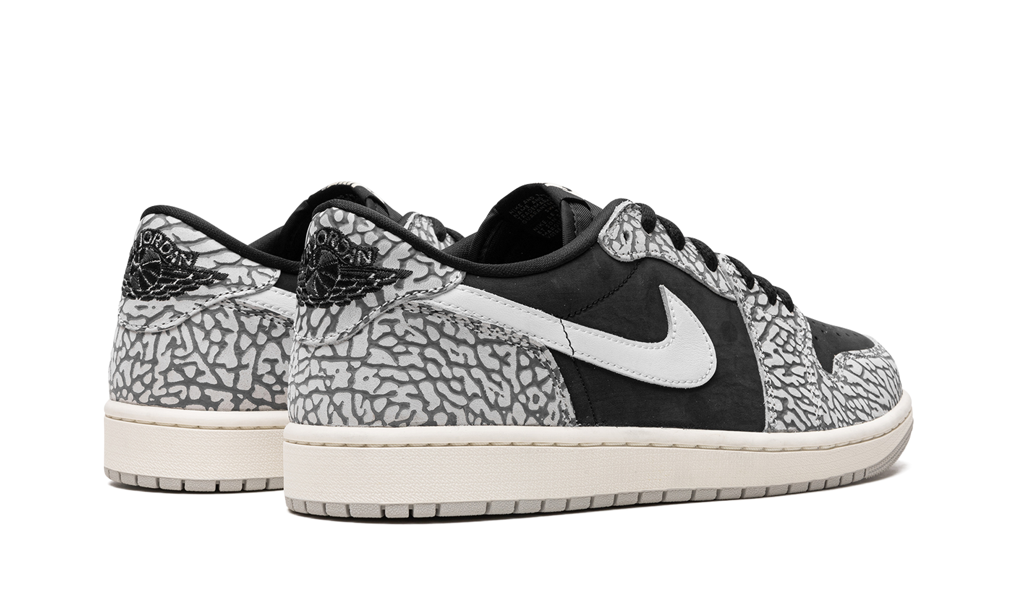 Air Jordan 1 Low Black Elephant CZ0790 001