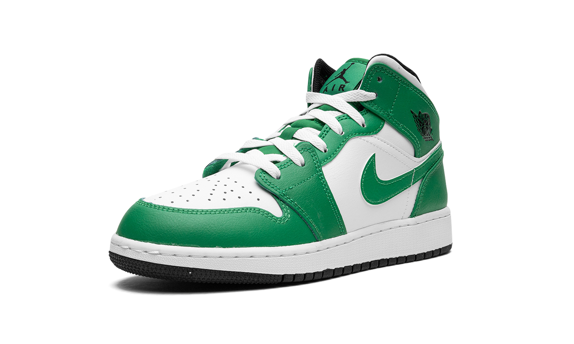 Air Jordan 1 Mid GS Lucky Green DQ8423 301