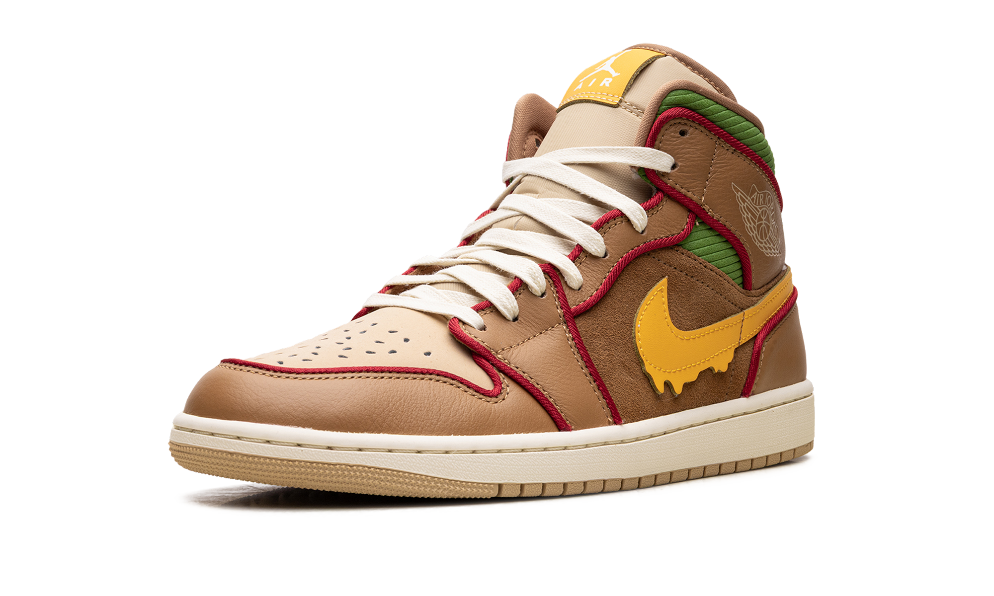 Jordan 1 Mid SE Cheeseburger IB7403 224