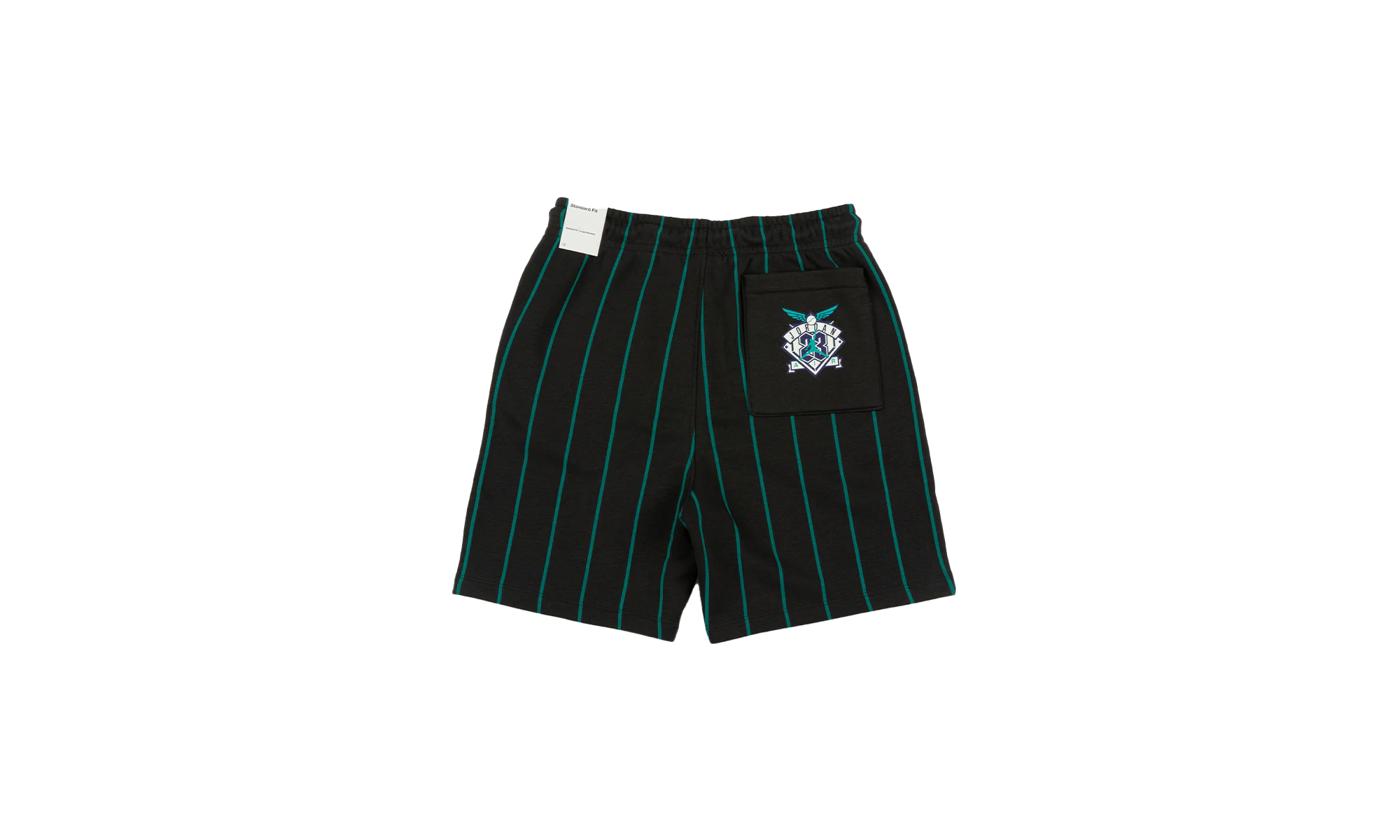 Air Jordan Brooklyn Fleece Shorts Off Black / New Emerald IB8820 045