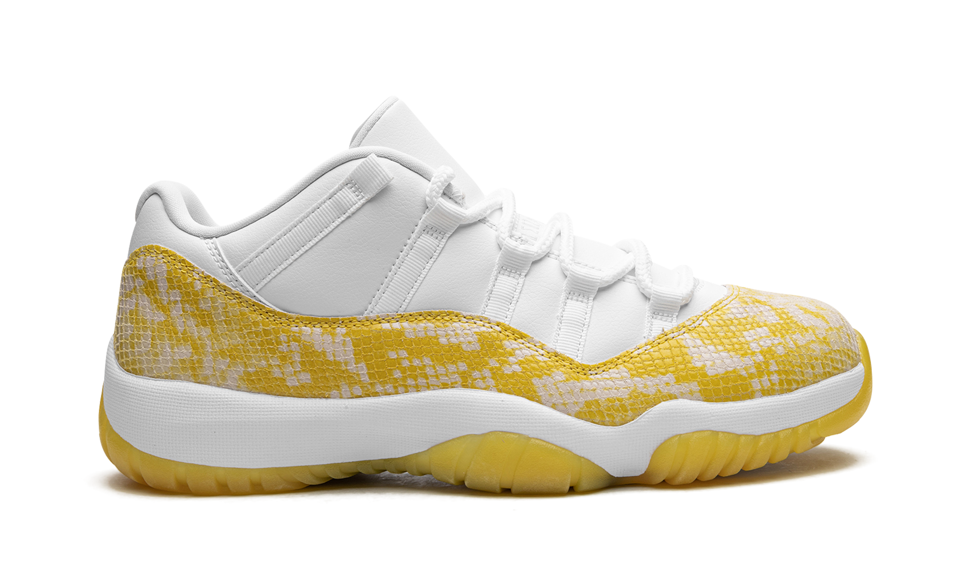 AIR JORDAN 11 LOW WMNS Yellow Snakeskin AH7860 107