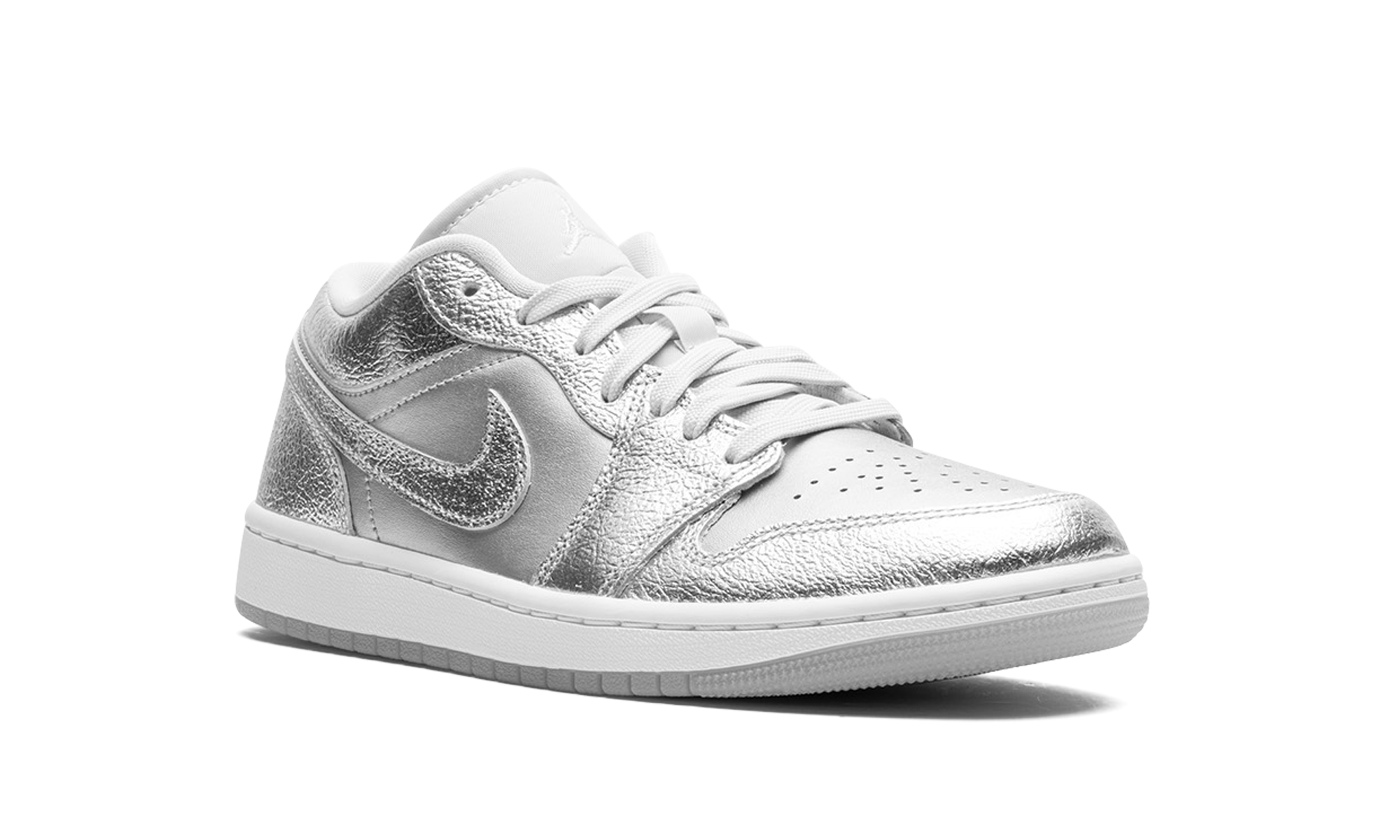 Air Jordan 1 Low SE WMNS Metallic Silver FN5030 001