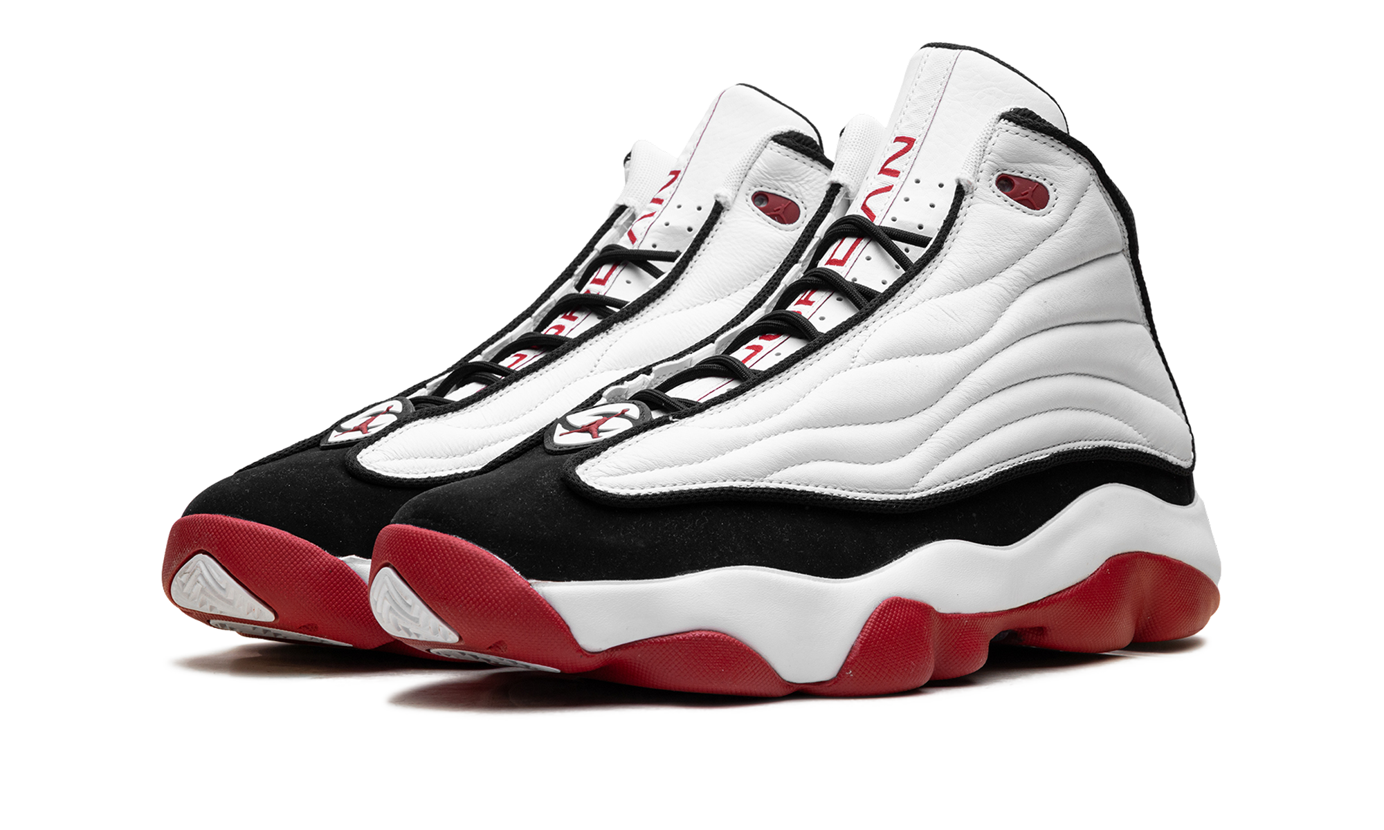 Jordan Pro Strong White Black Gym Red DC8418 116