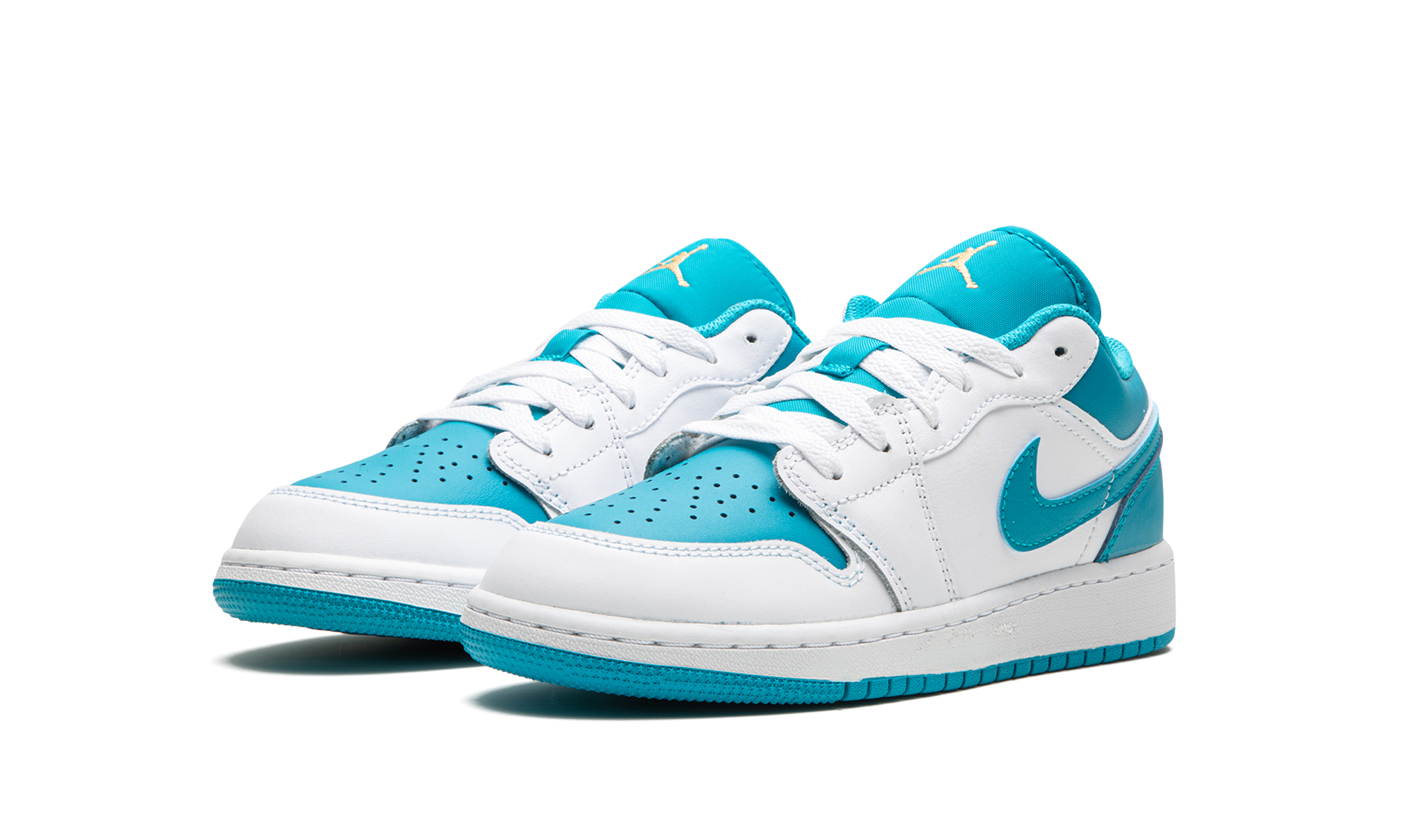 Air Jordan 1 Low GS Aquatone 553560 174