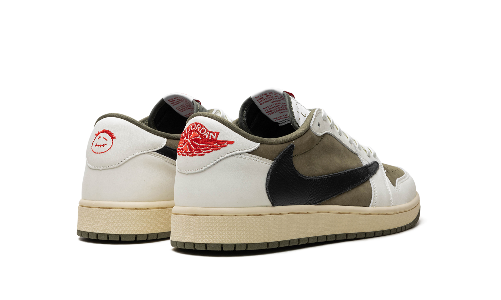 Air Jordan 1 Low Travis Scott - Medium Olive DM7866 200