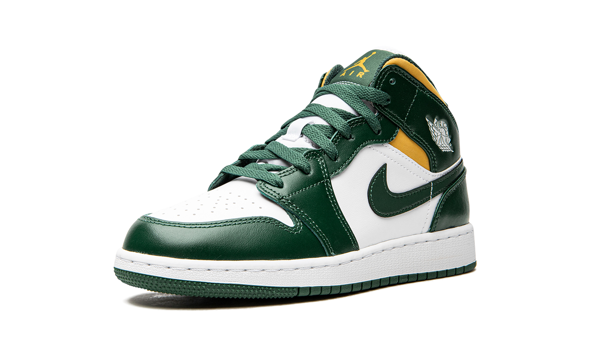 Air Jordan 1 Mid GS Sonics 554725 371