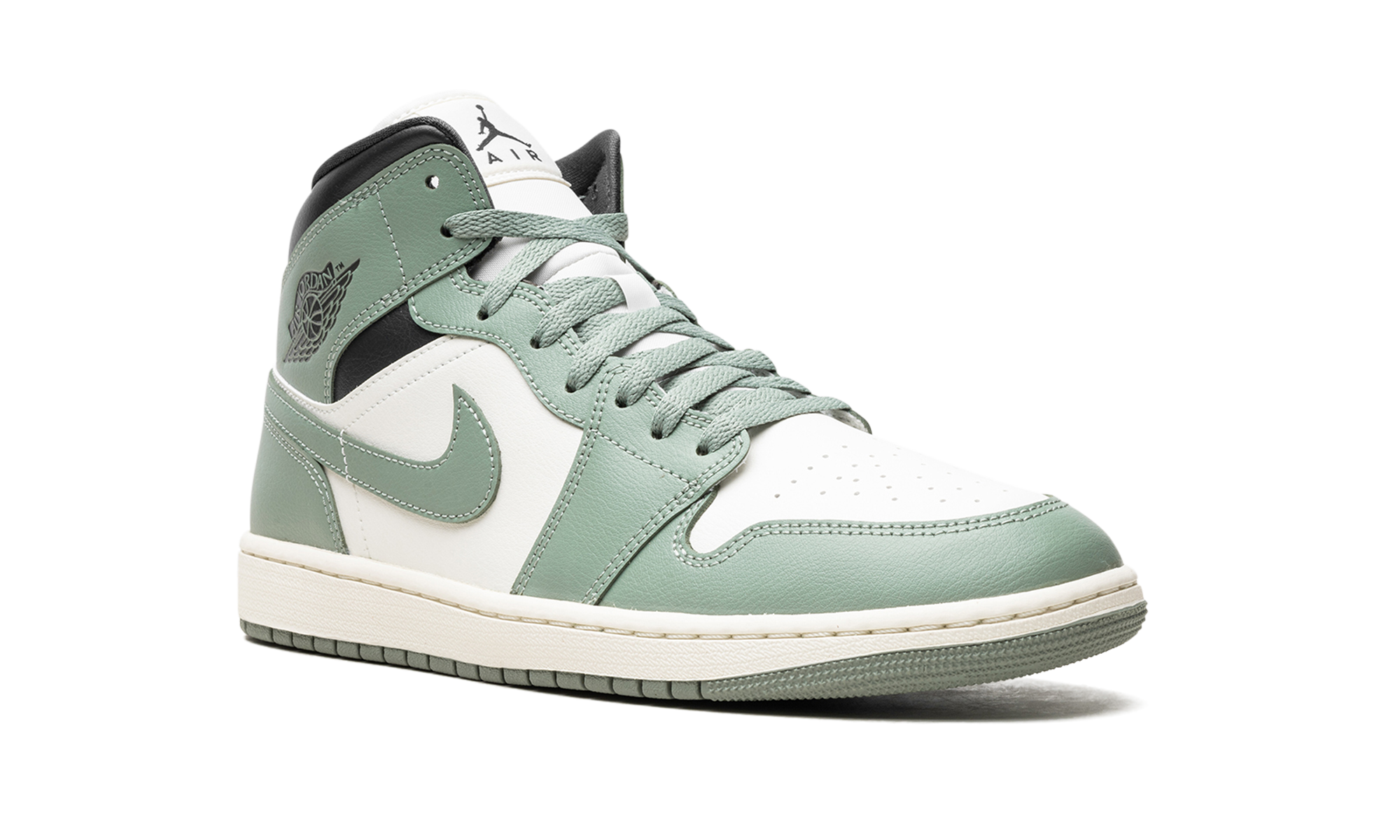 AIR JORDAN 1 MID WMNS JADE SMOKE BQ6472 130