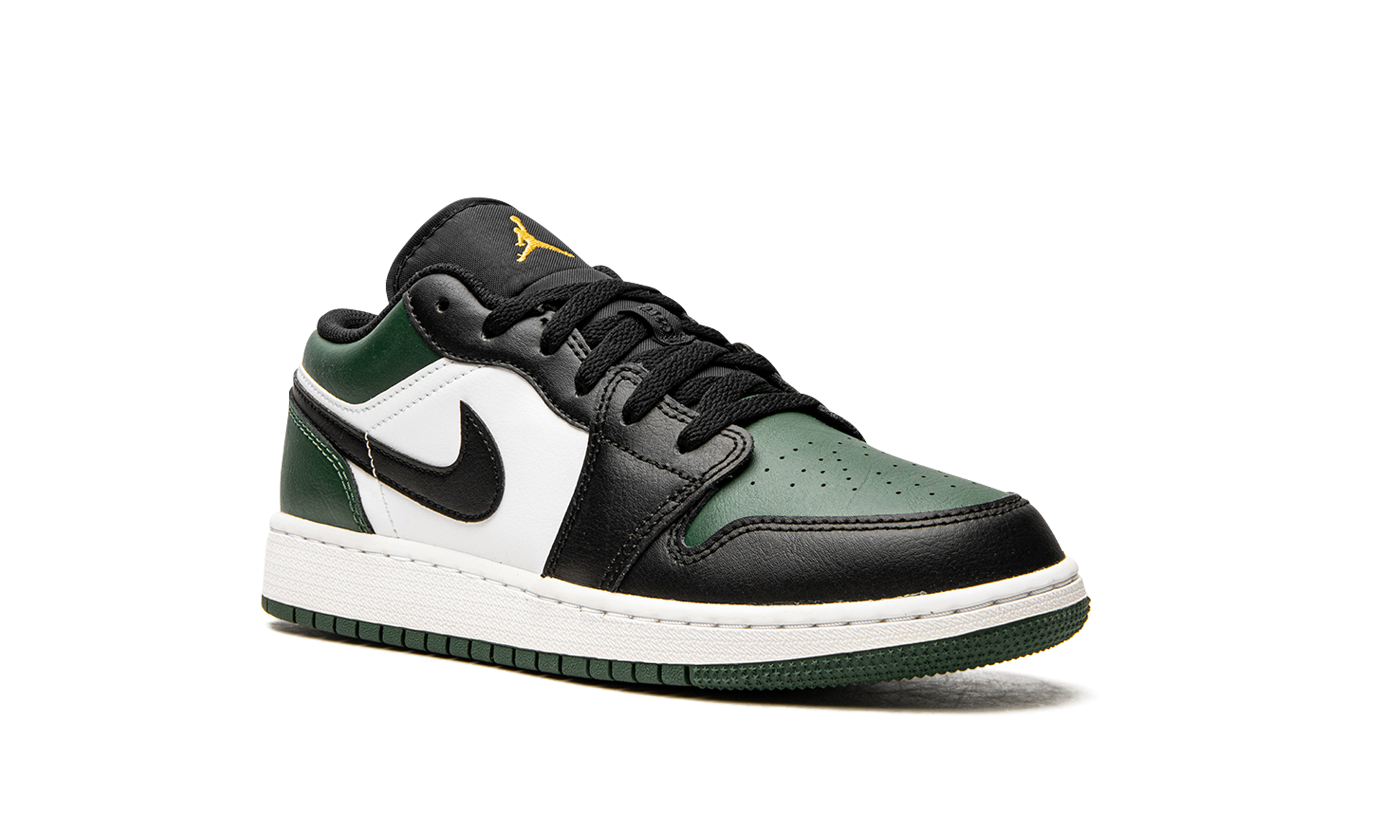 Air Jordan 1 Low GS Green Toe 553560 371