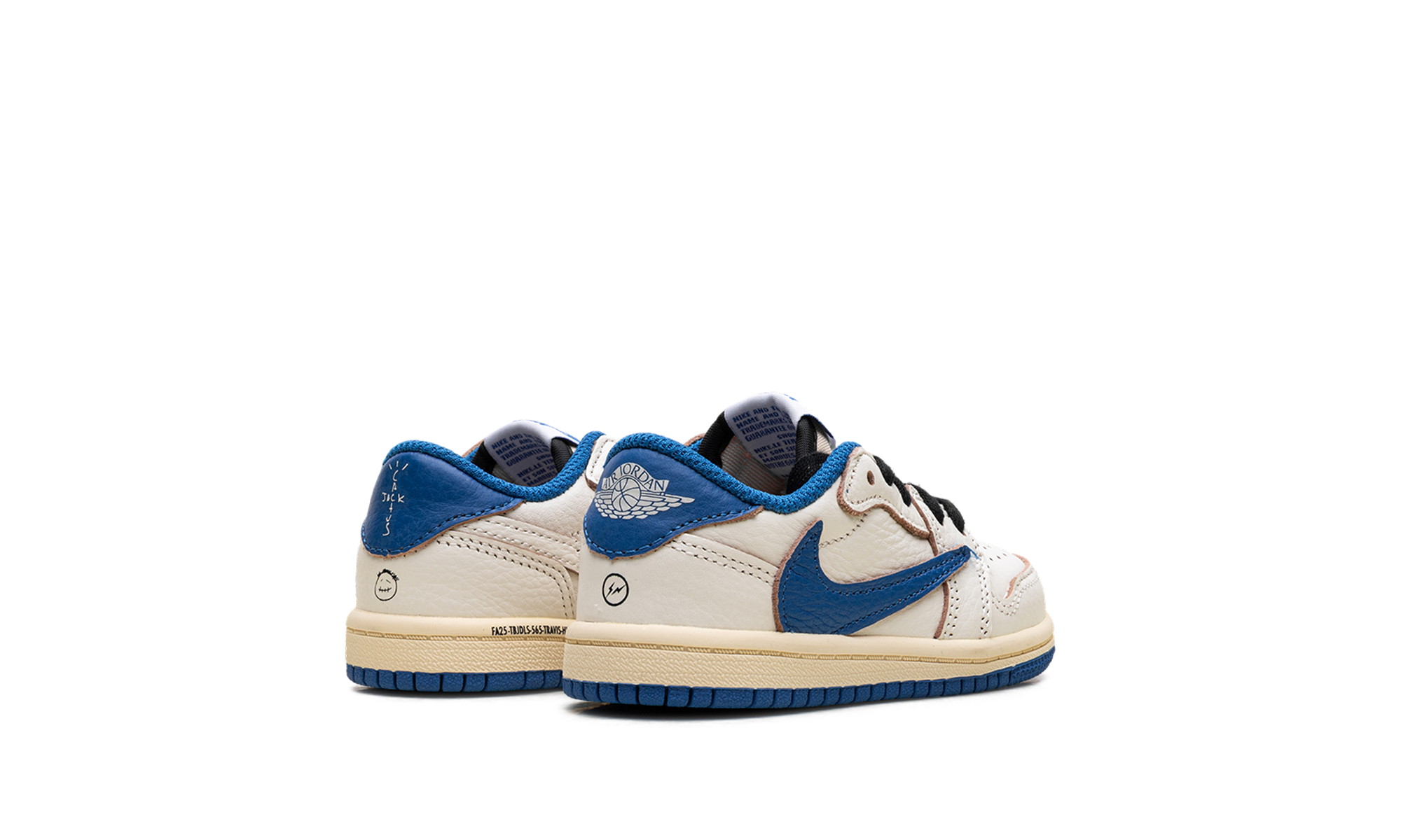 Air Jordan 1 Low TD Travis Scott - Fragment - Sail DO5441 104