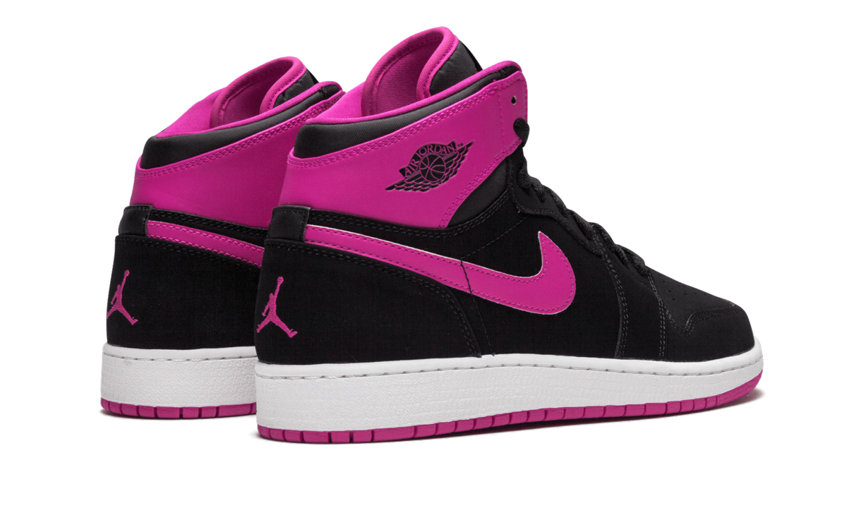 Air Jordan 1 Retro High OG GS Black / Vivid Pink 332148 008
