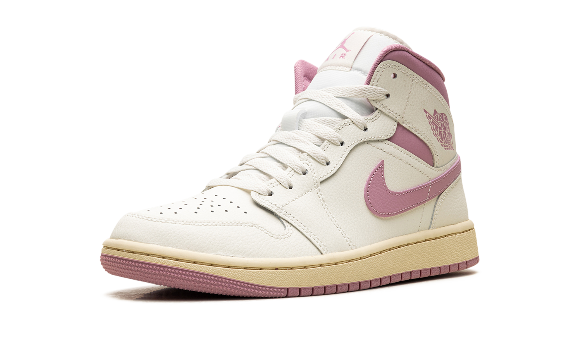 Jordan 1 Mid WMNS Sail Pink Coconut Milk BQ6472 162