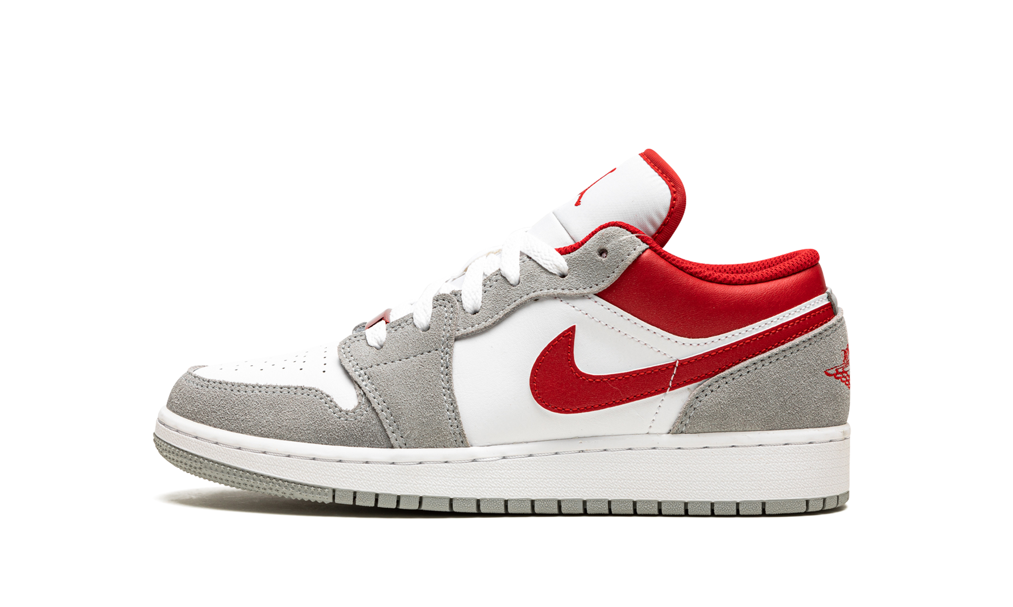Air Jordan 1 Low SE GS Smoke Grey Gym Red DM0589 016