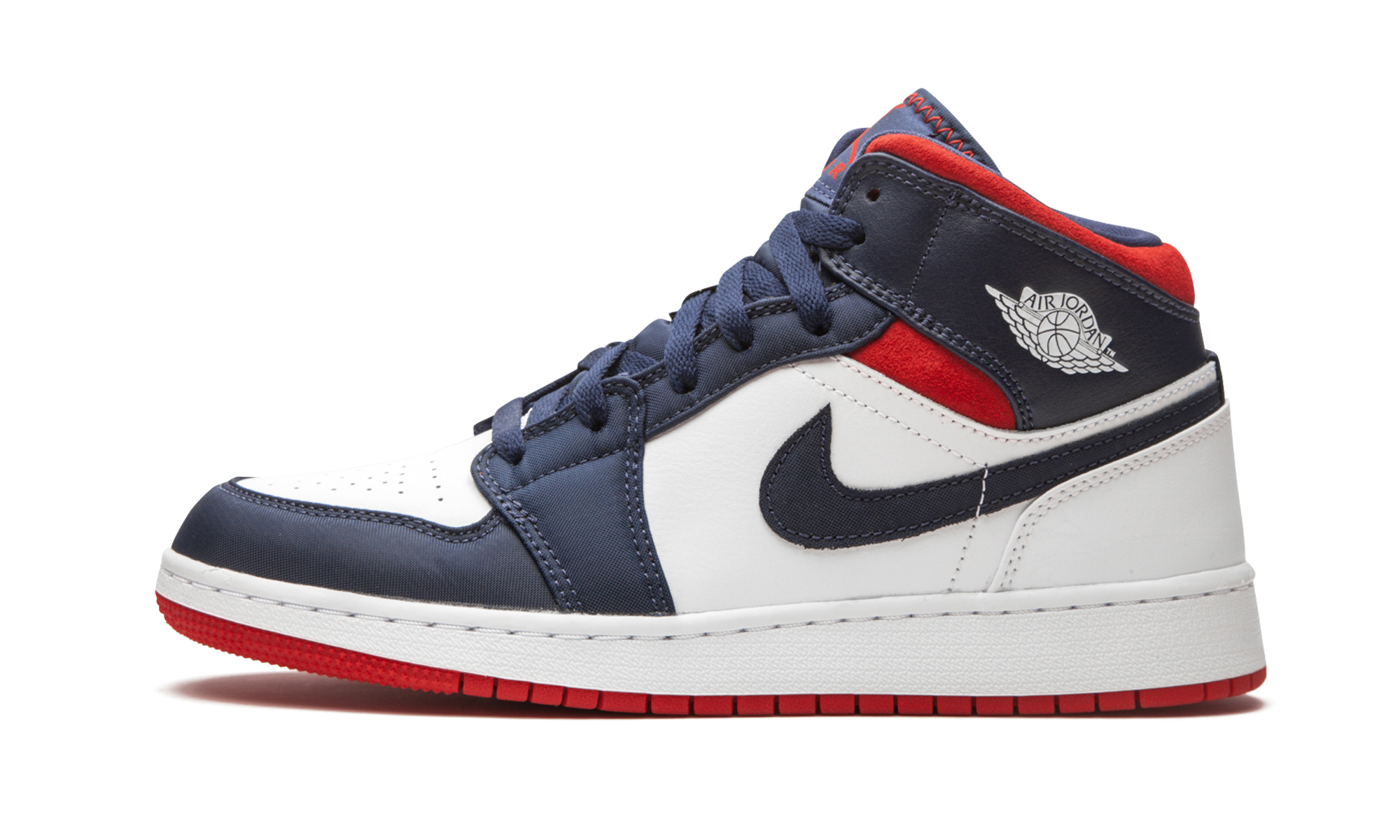 Air Jordan 1 Mid SE GS USA BQ6931 104