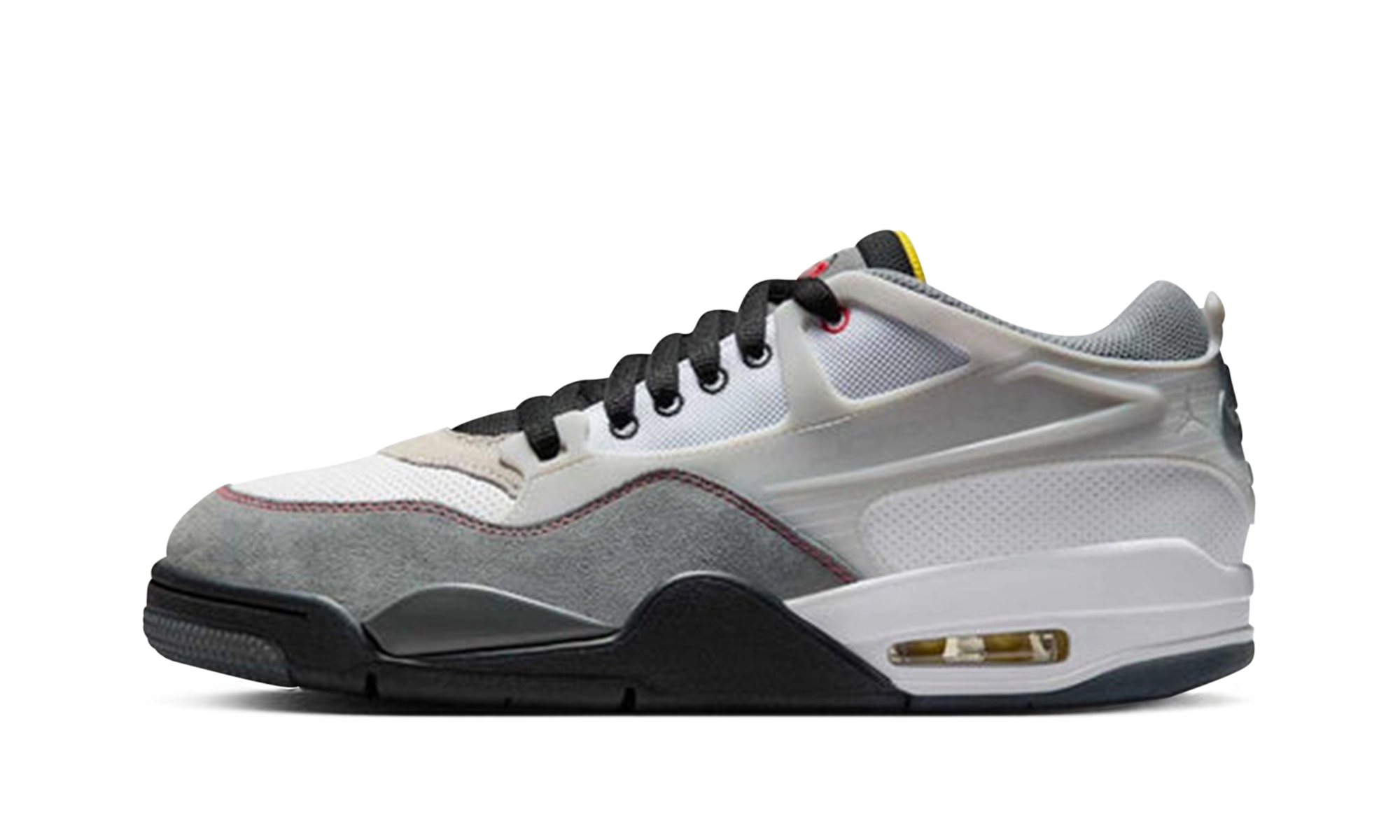 Jordan 4 RM Premium White Black Smoke Grey Fire Red IB8052 100