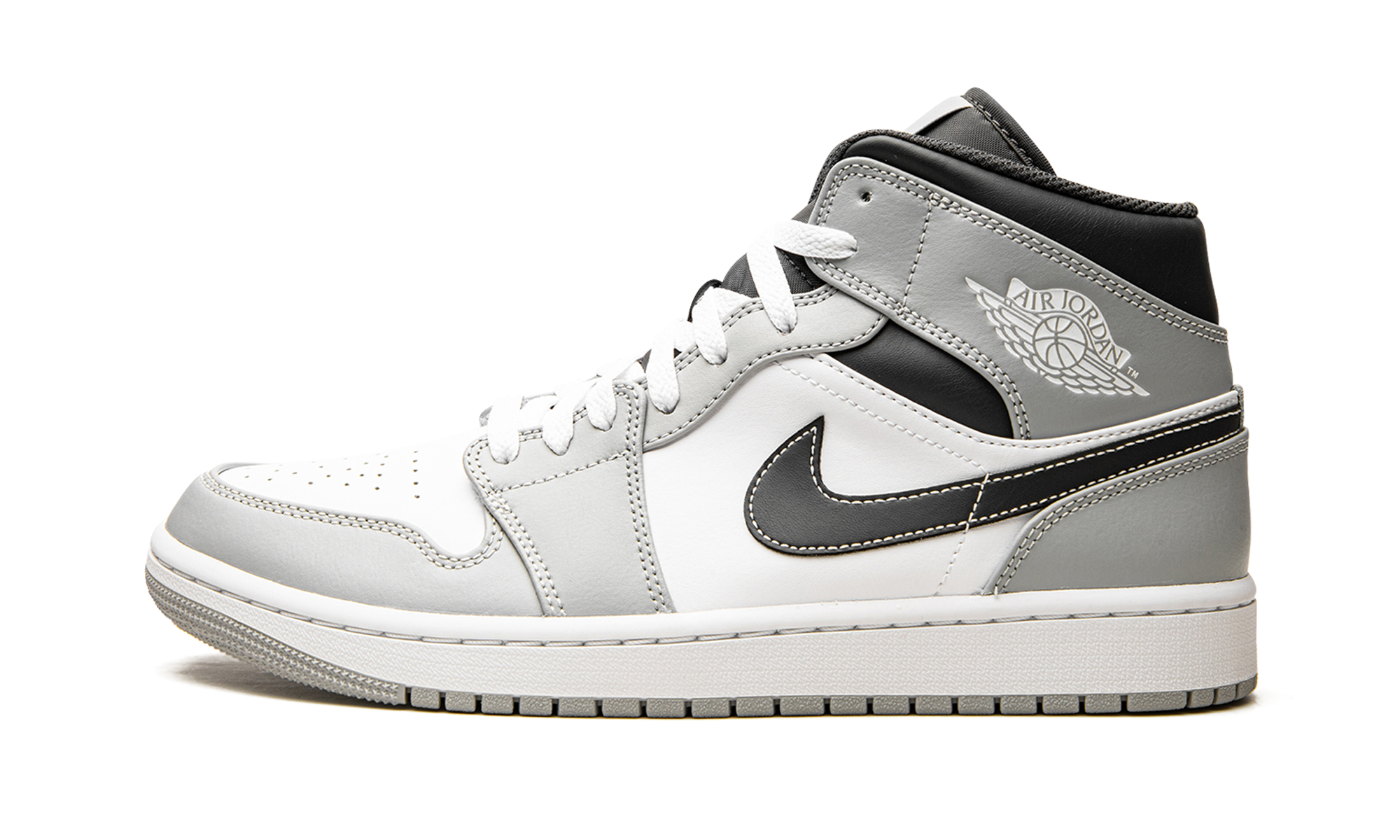 Air Jordan 1 Mid Light Smoke Grey 2.0 554724 078