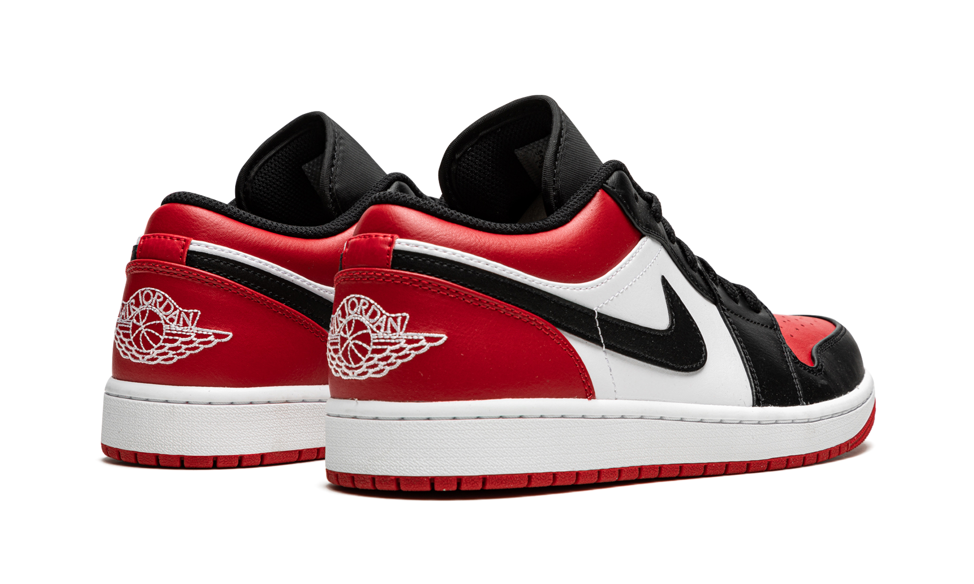Air Jordan 1 Low Bred Toe 553558 612