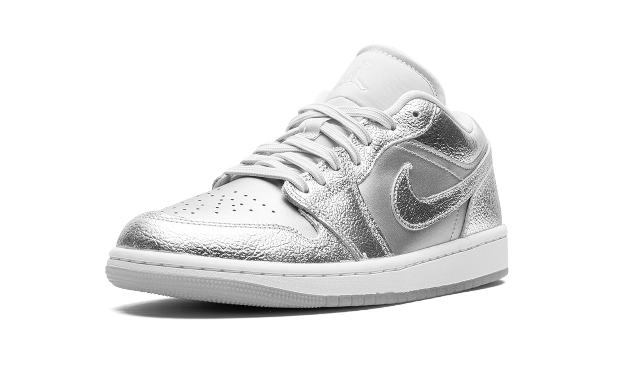 Air Jordan 1 Low SE WMNS Metallic Silver FN5030 001