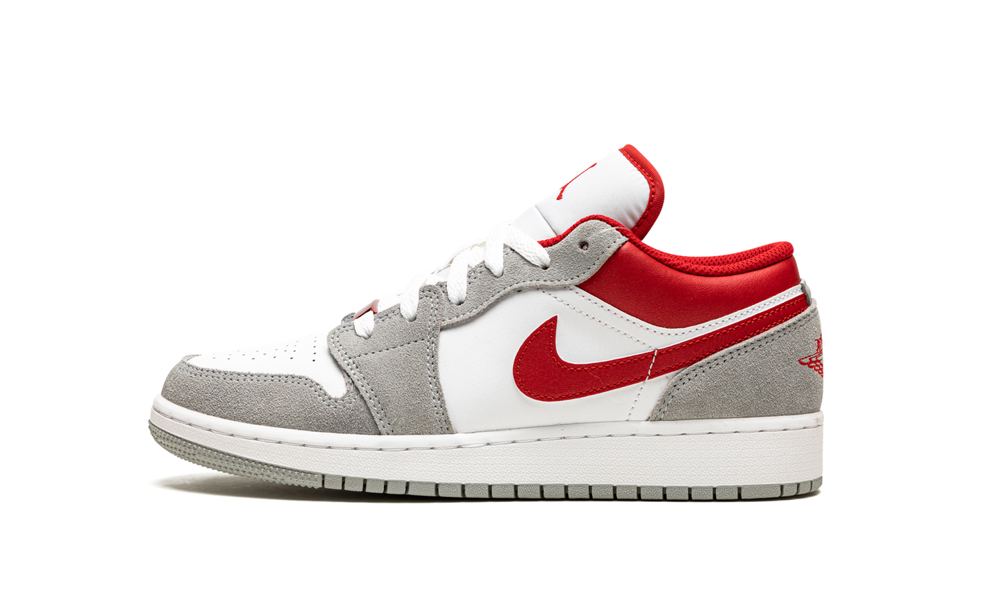 Air Jordan 1 Low SE GS Smoke Grey Gym Red DM0589 016