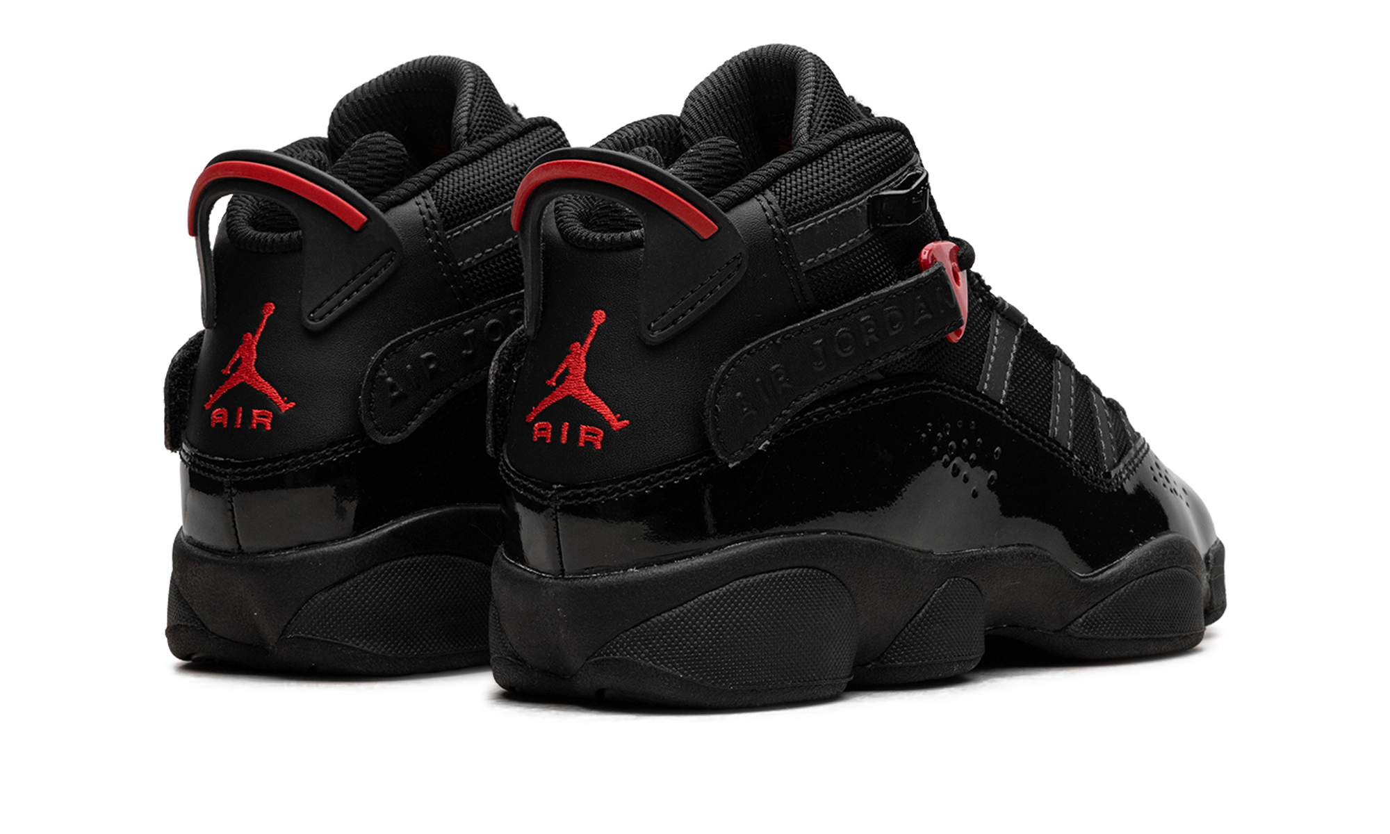 Jordan 6 Rings GS Black Varsity Red 323419 026