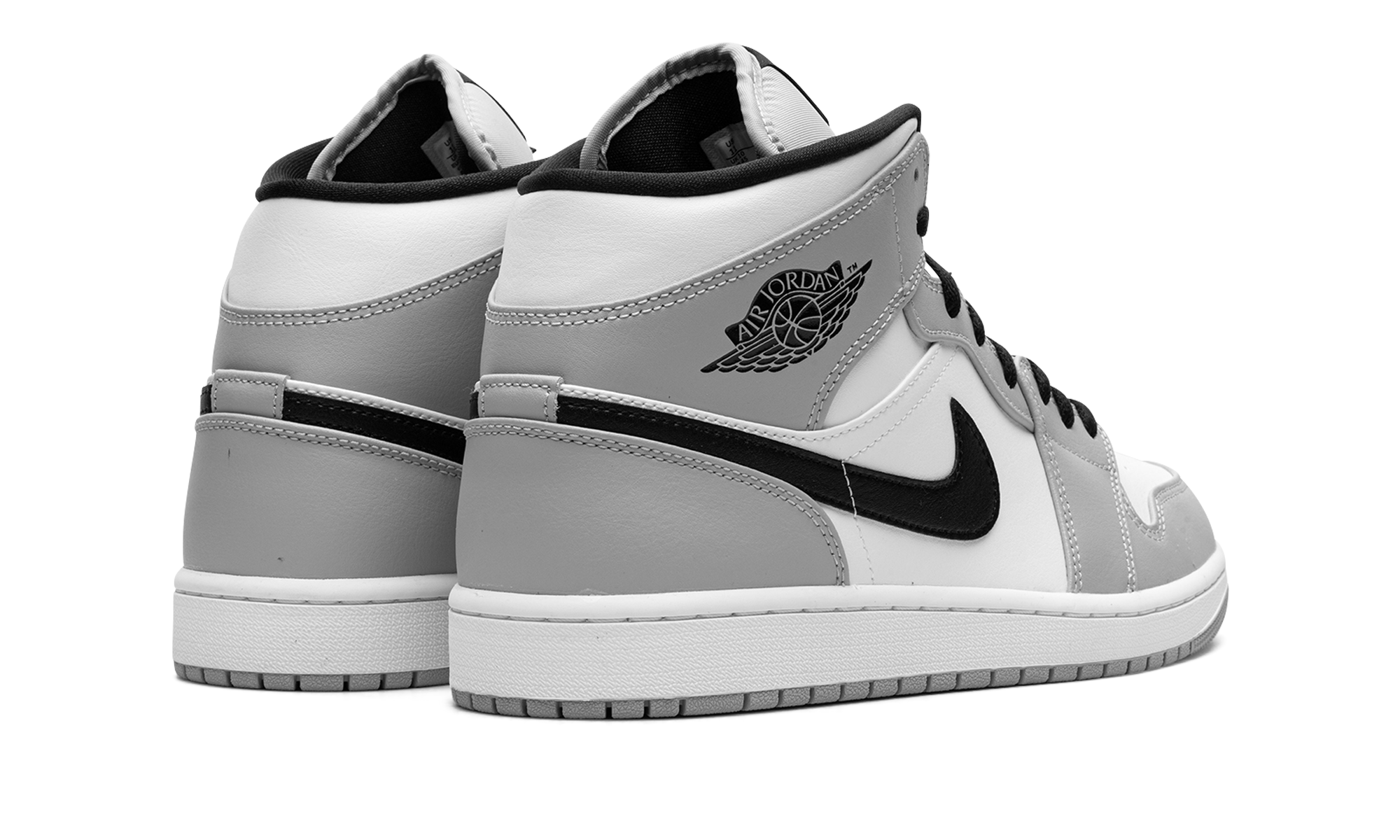 Air Jordan 1 Mid Light Smoke Grey 554724 092