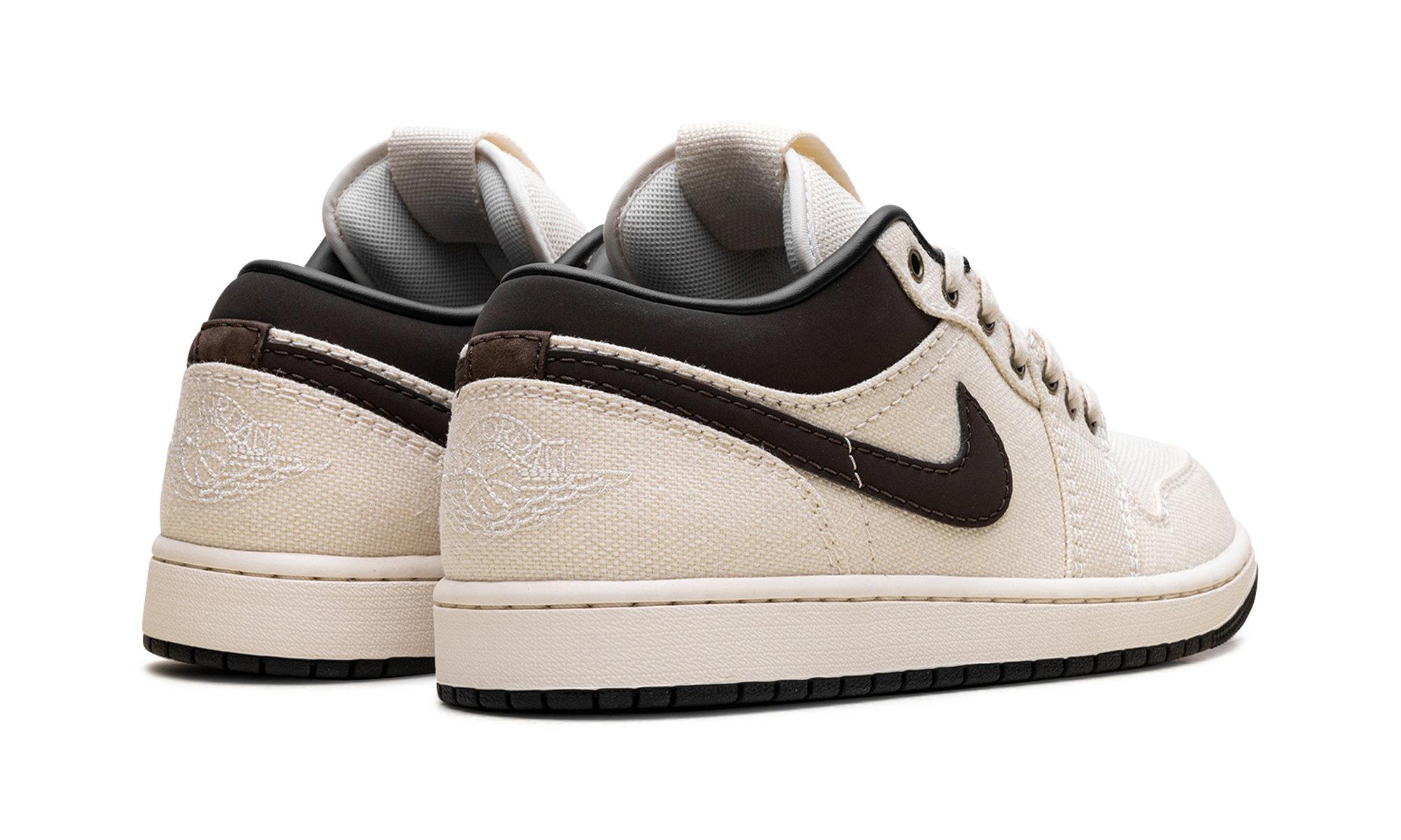 Air Jordan 1 Low Premium Pale Ivory Baroque Brown IB8058 110