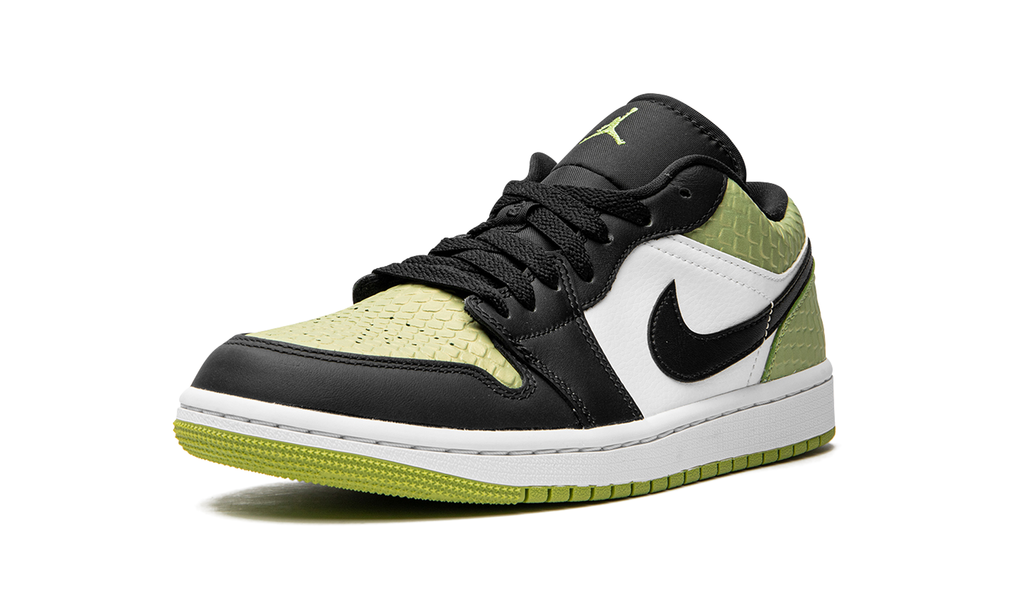 AIR JORDAN 1 LO SE WMNS Vivid Green Snakeskin DX4446 301