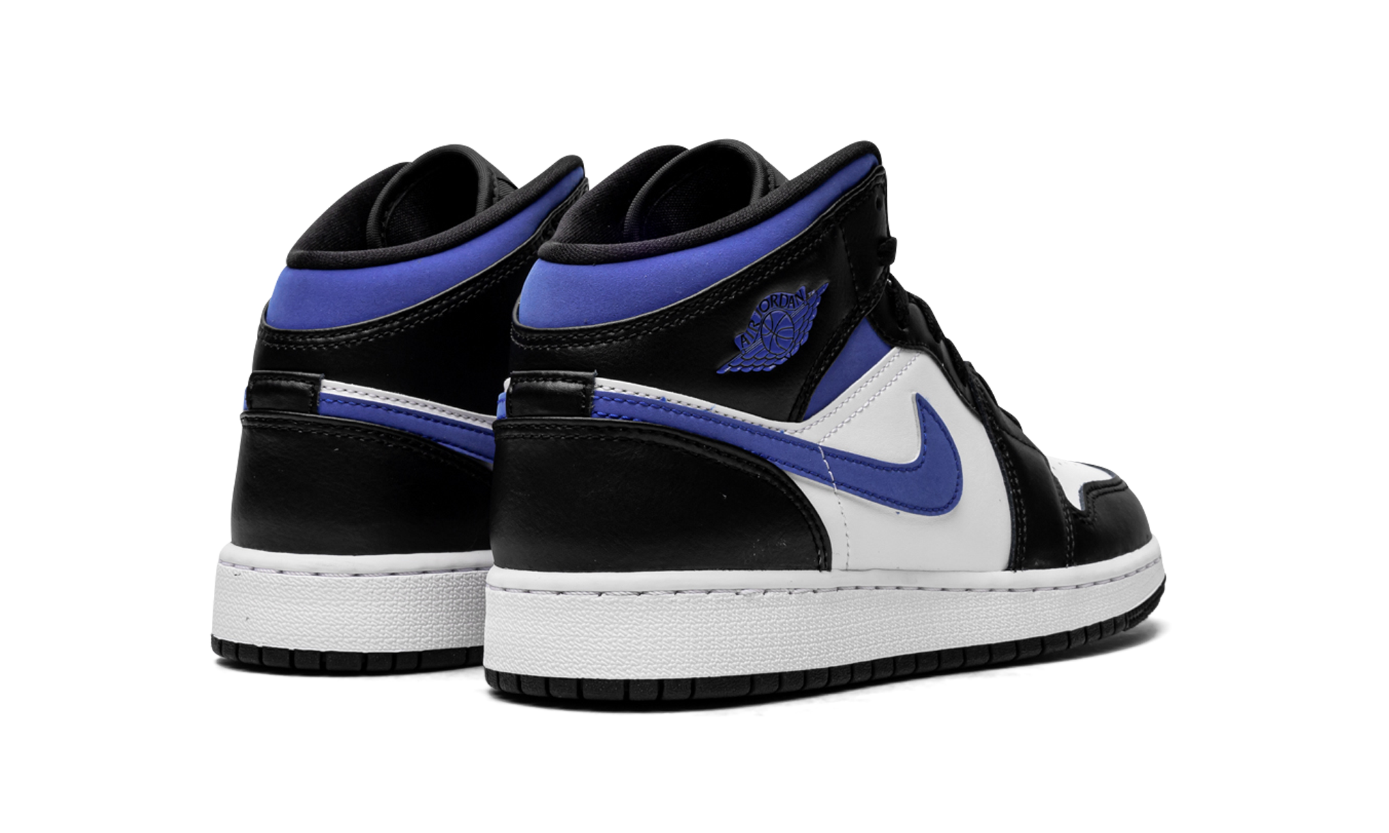 Air Jordan 1 Mid GS Racer Blue / Black / White 554725 140